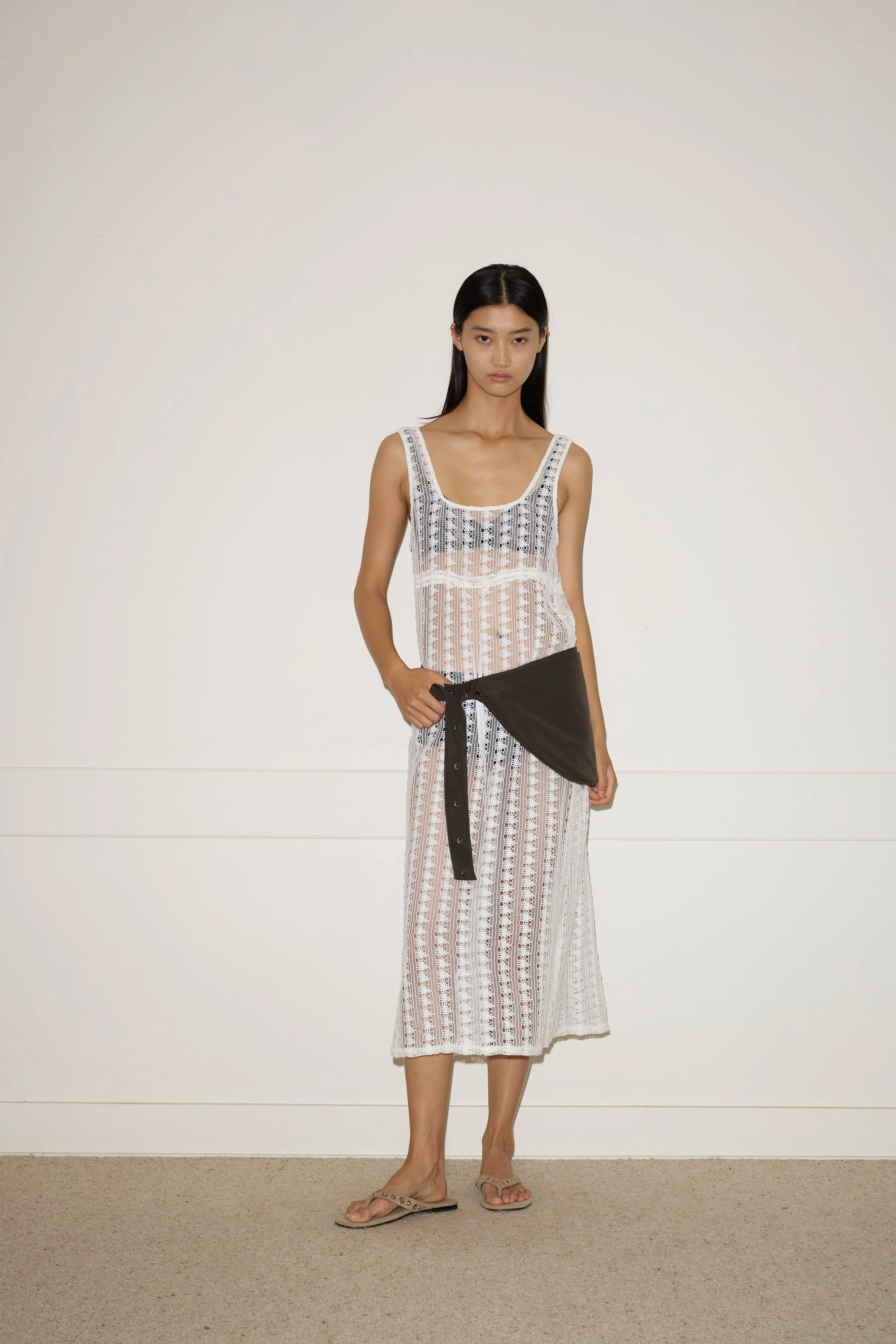 Press Stud Saddle Bag - Dark Chocolate sold by Deiji Studios product image thumbnail 3