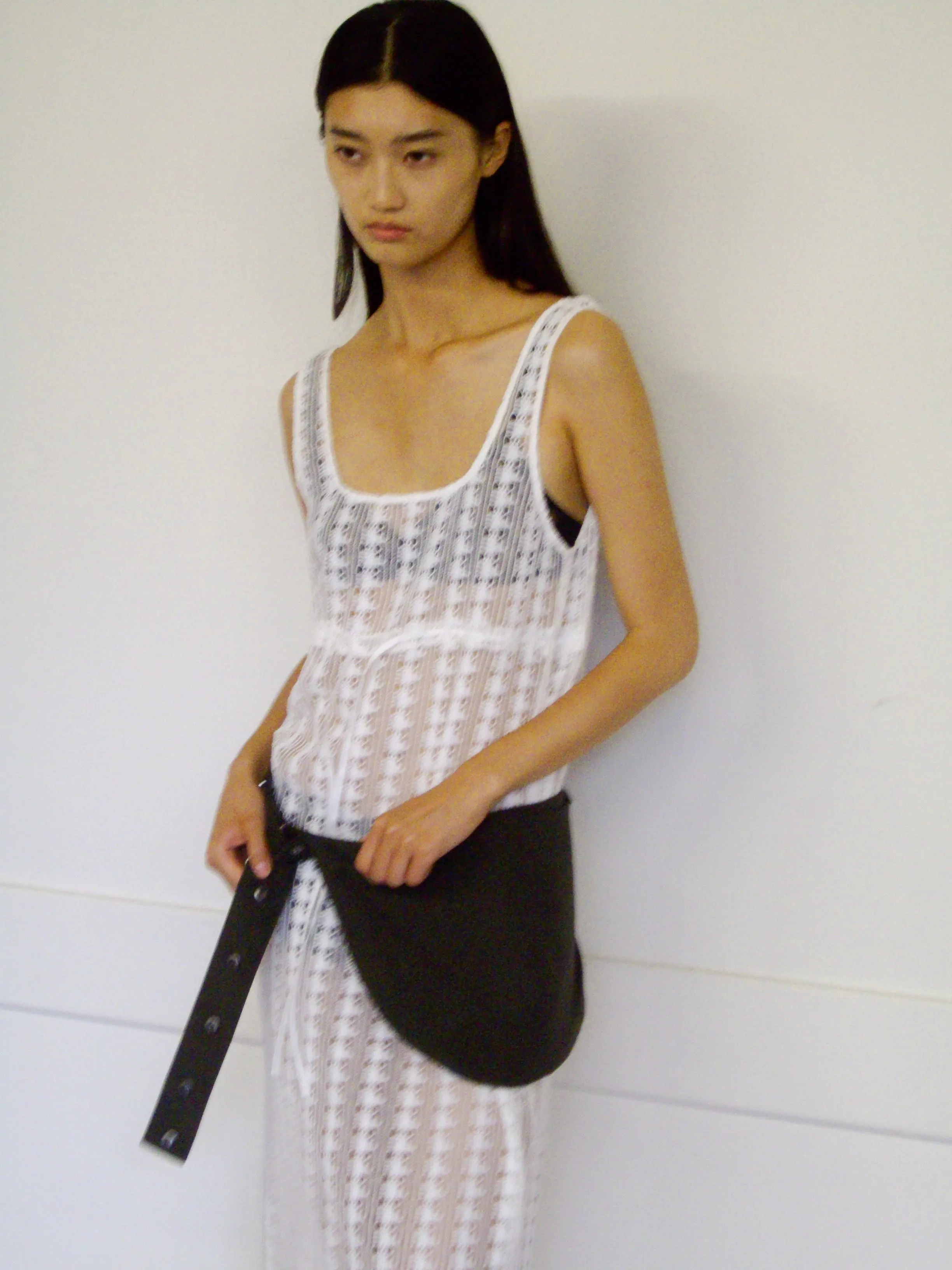 Press Stud Saddle Bag - Dark Chocolate sold by Deiji Studios product image thumbnail 4