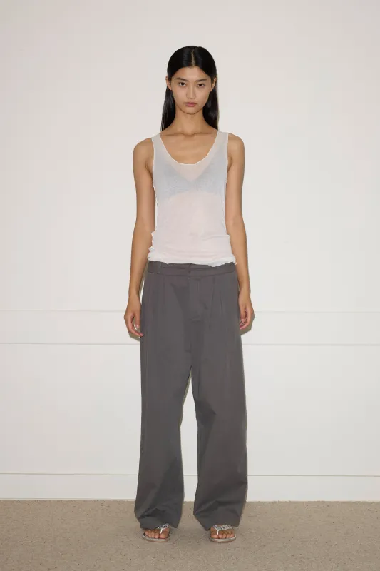 Two Layer Pant - Charcoal sold by Deiji Studios