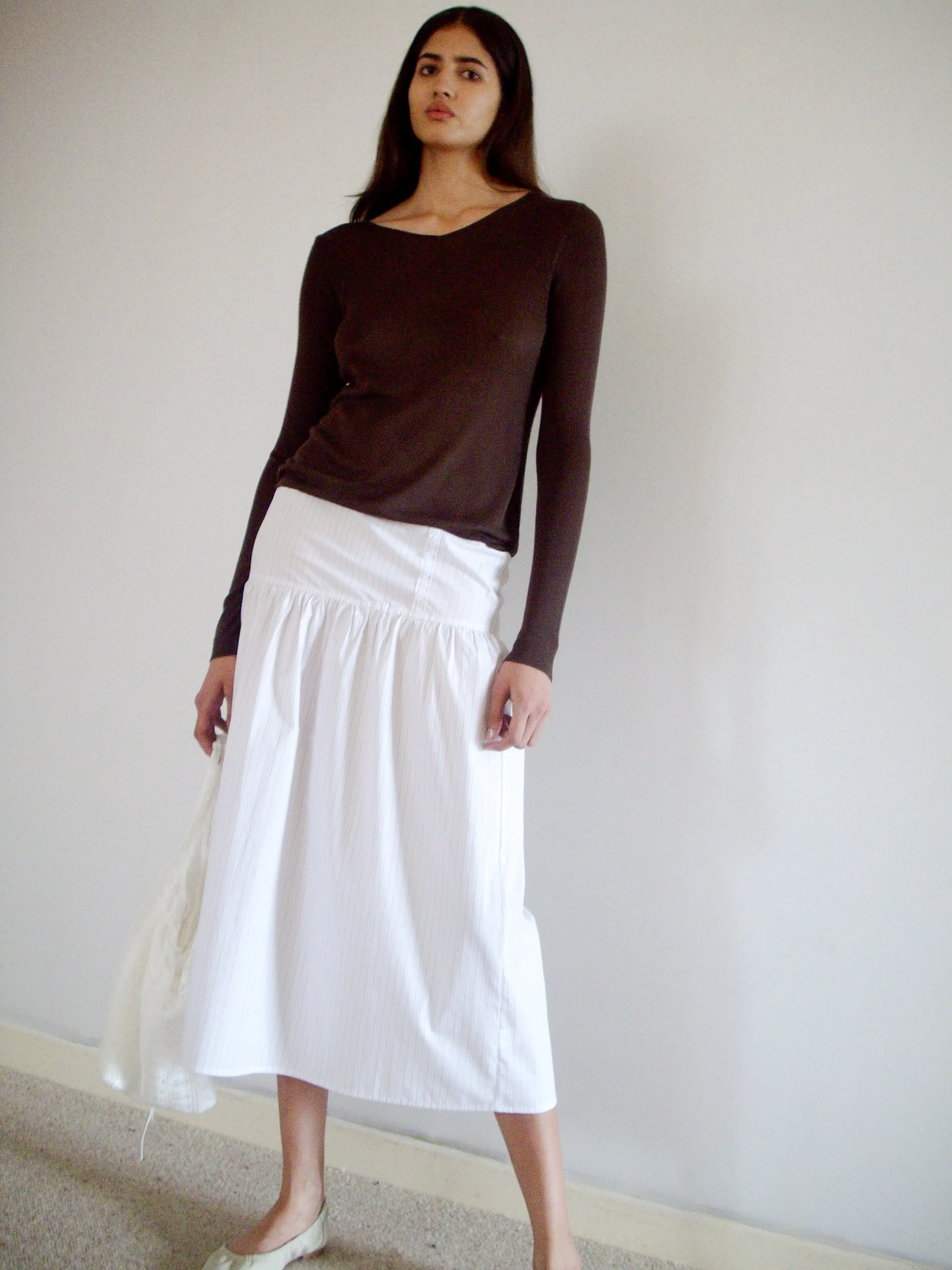 Knitted Top - Dark Brown sold by Deiji Studios product image thumbnail 5