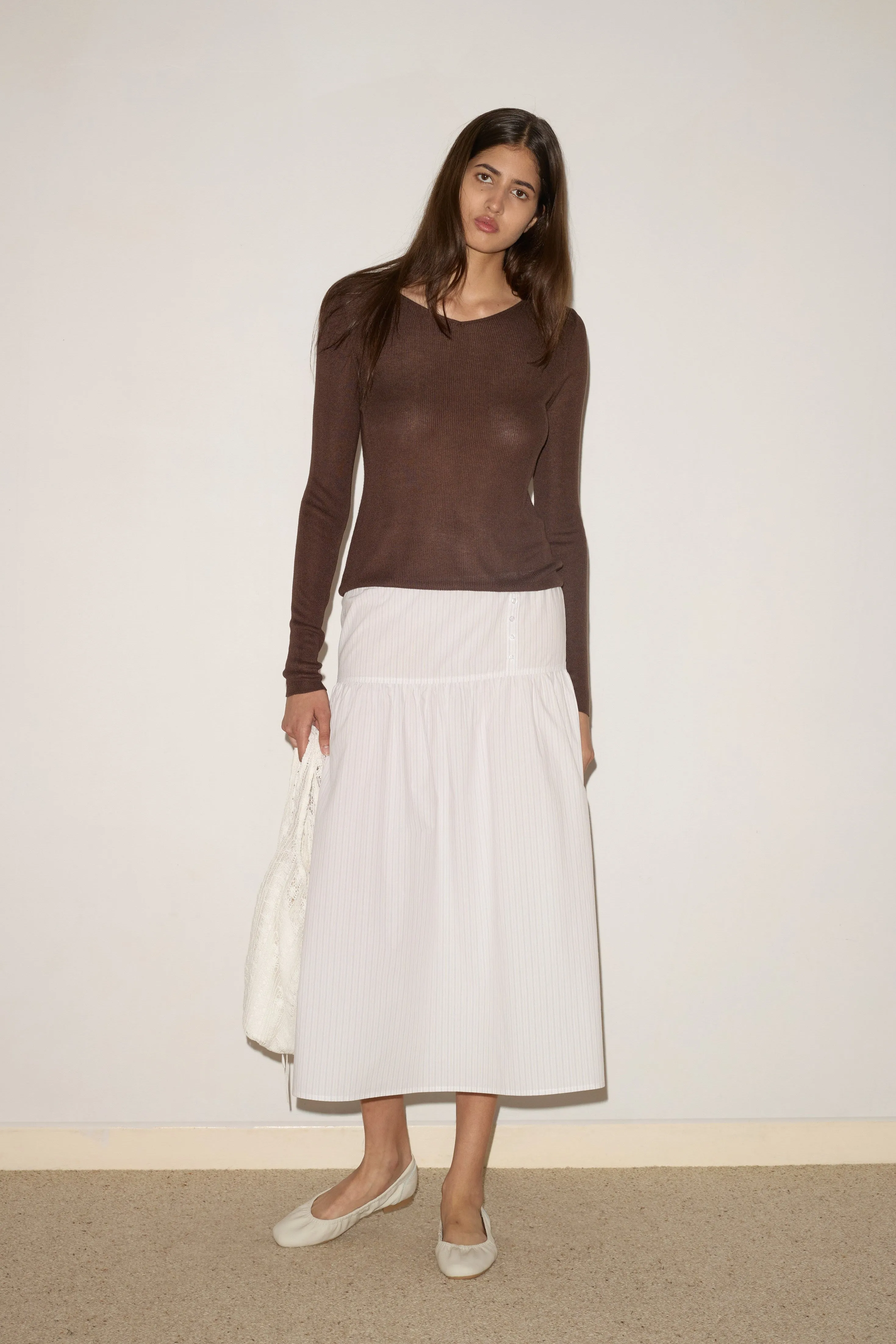 Knitted Top - Dark Brown sold by Deiji Studios product image thumbnail 2