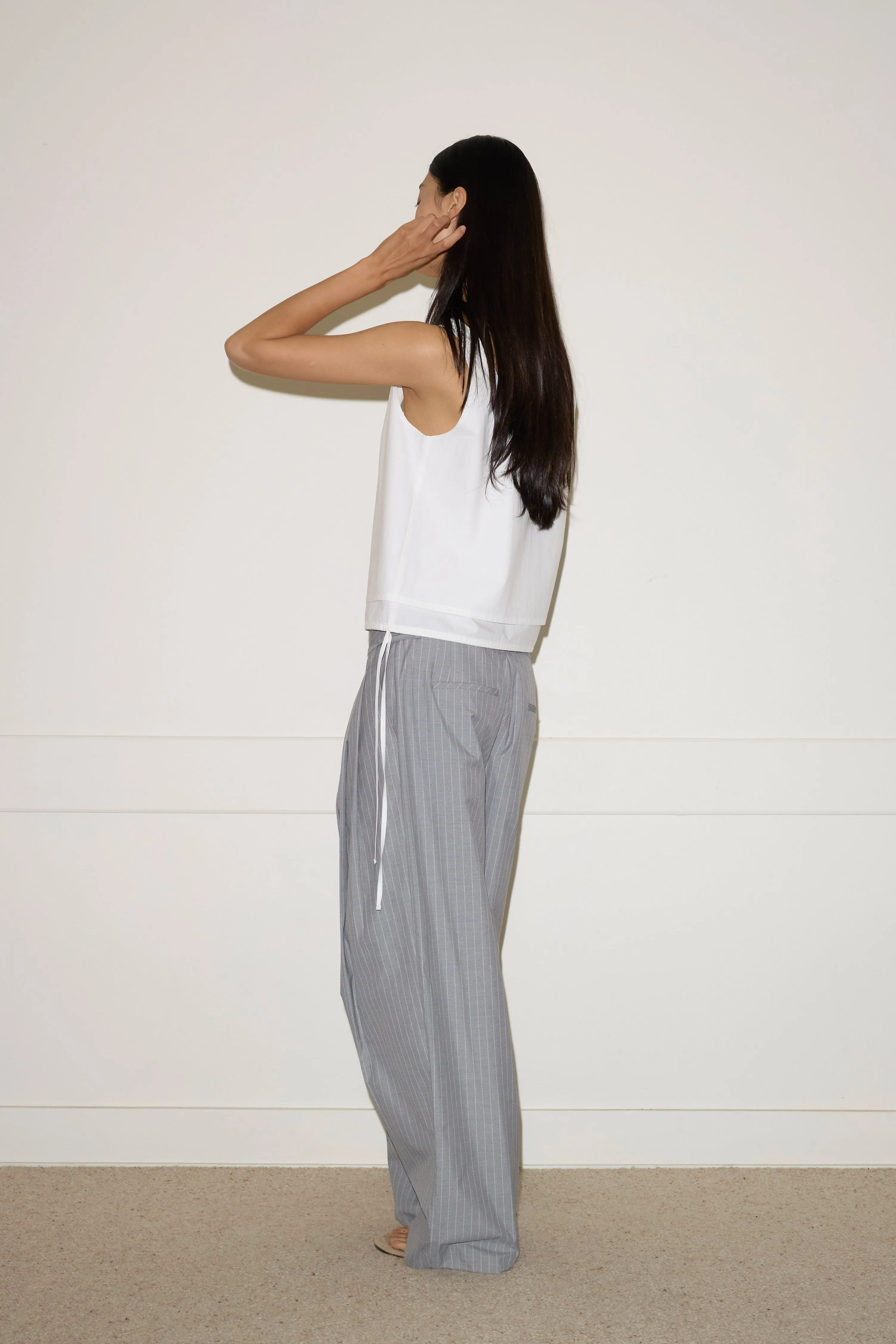 Layered Top - White sold by Deiji Studios product image thumbnail 3