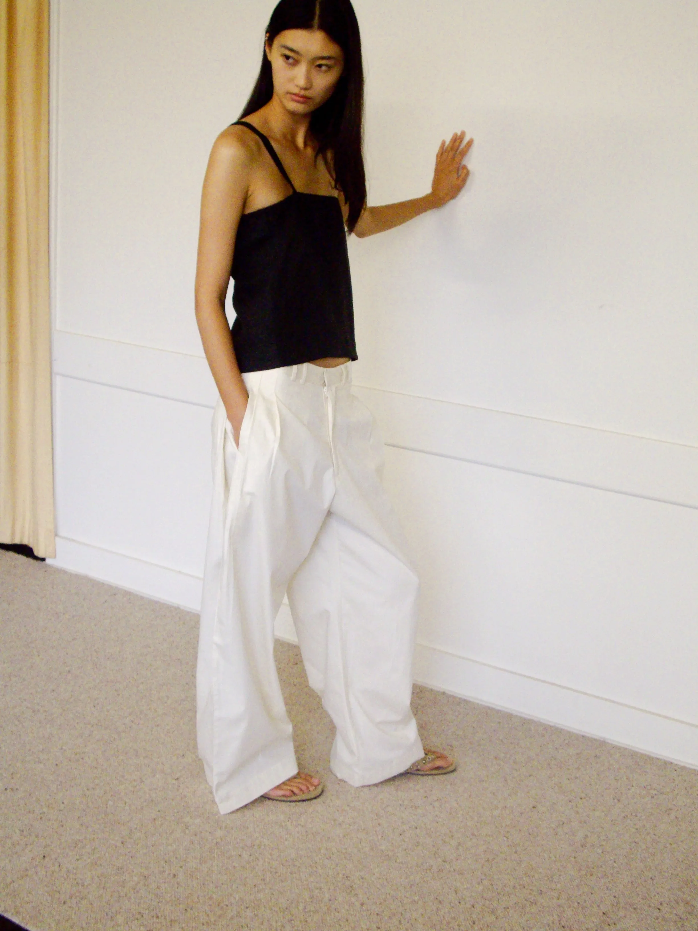Tab Pant - Off White sold by Deiji Studios product image thumbnail 4