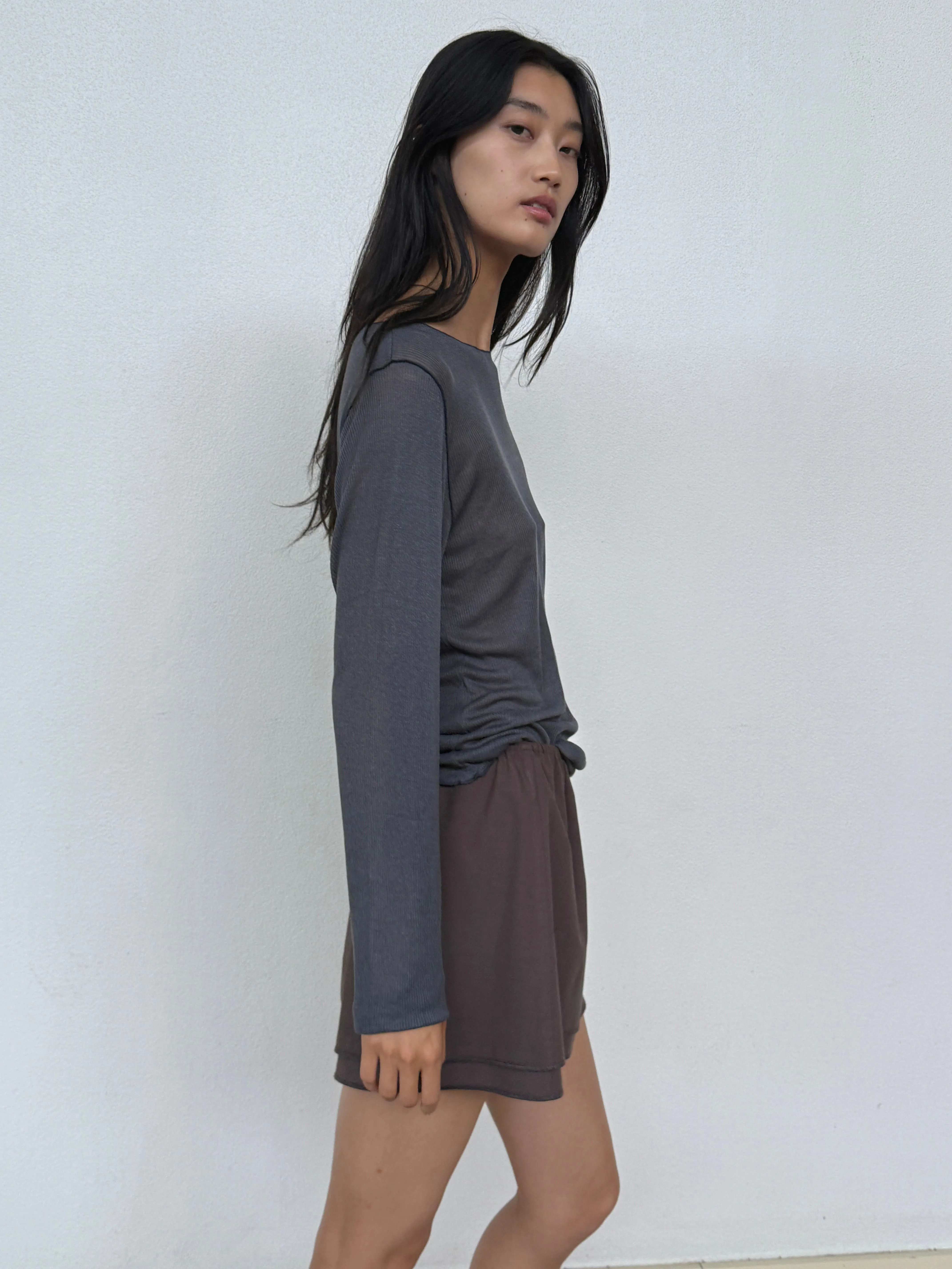 Layered Skirt - Chocolate sold by Deiji Studios product image thumbnail 2