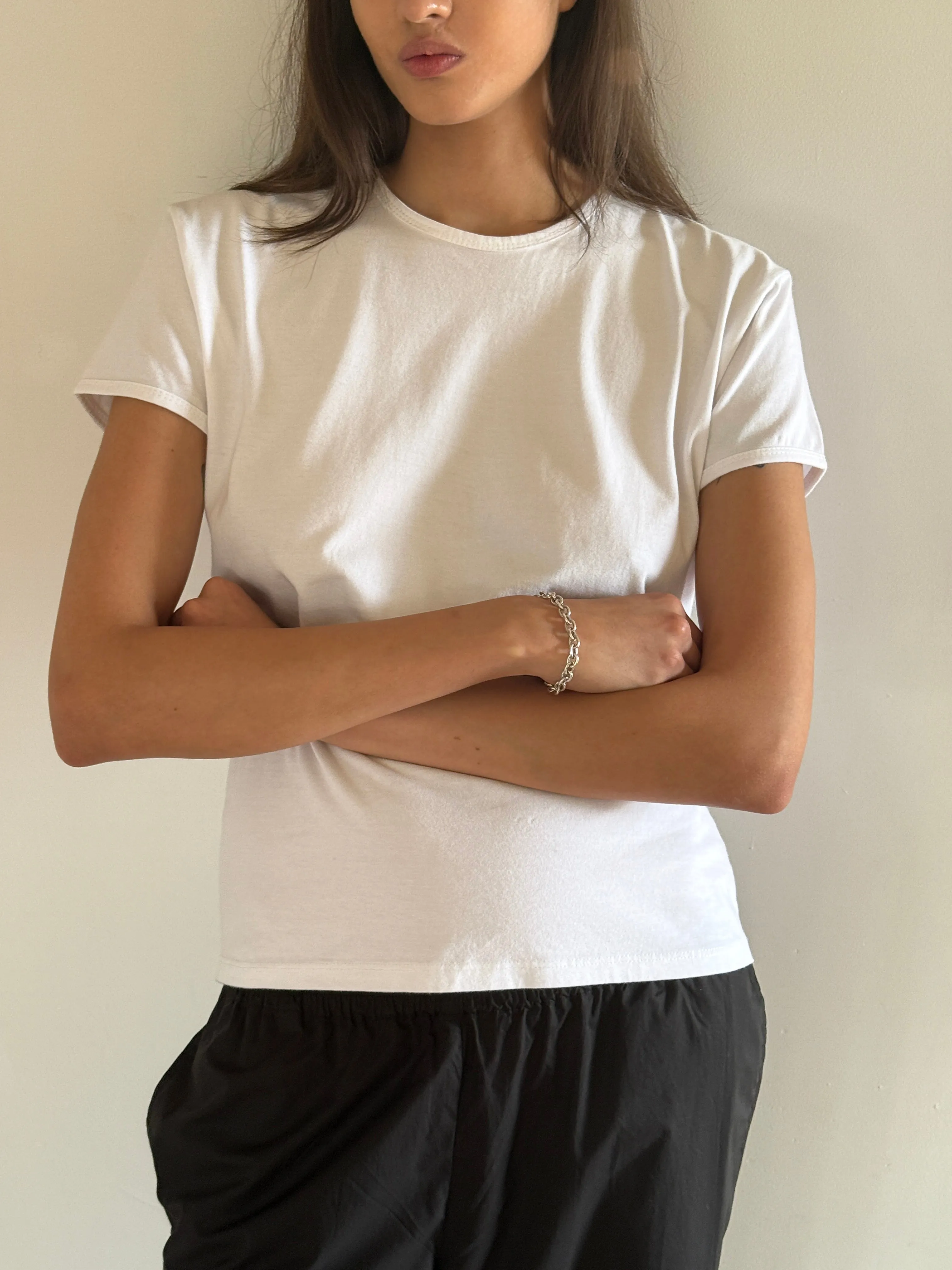 Simple Tee - White sold by Deiji Studios product image thumbnail 4