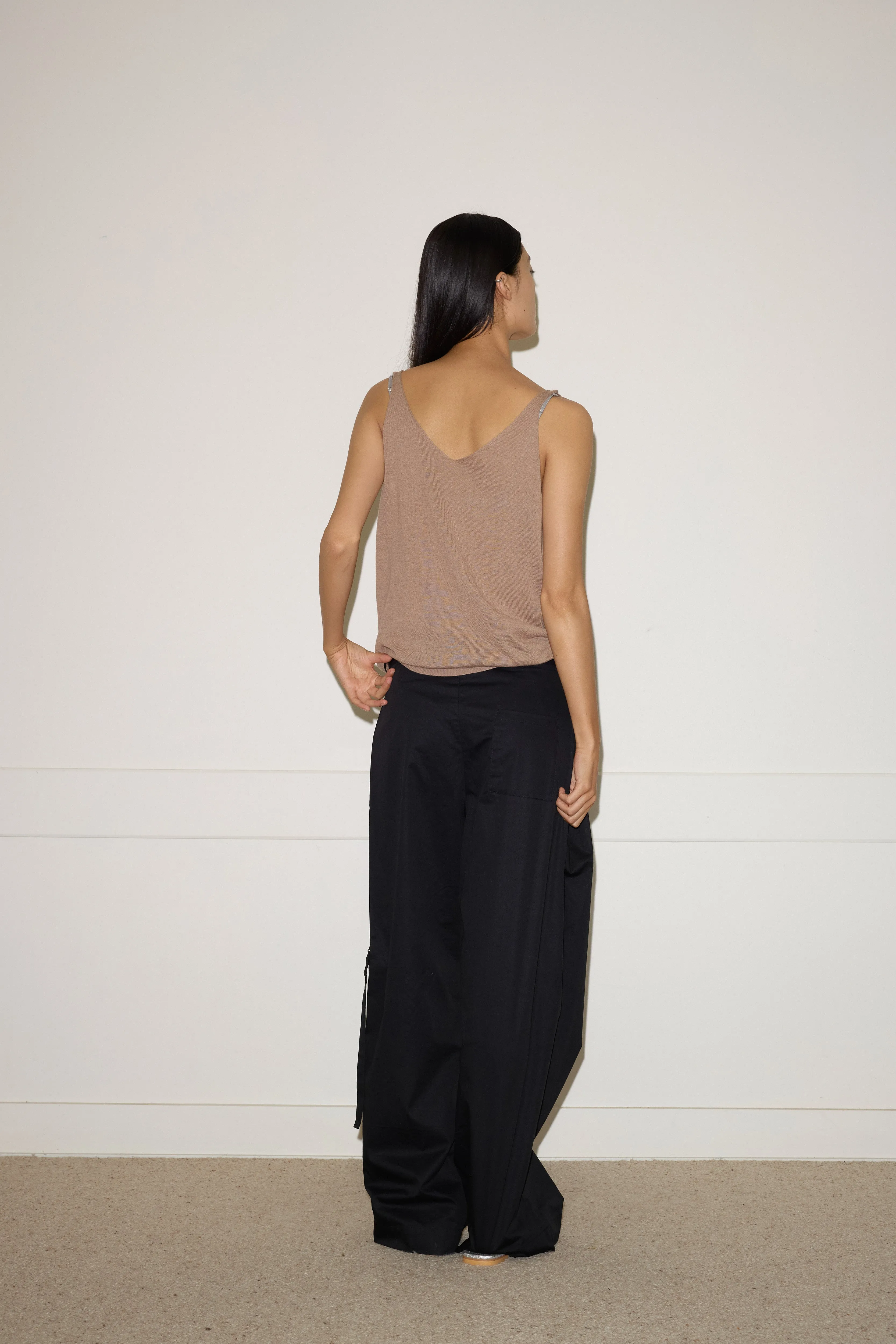 Rolled Knit Top - Light Brown sold by Deiji Studios product image thumbnail 3