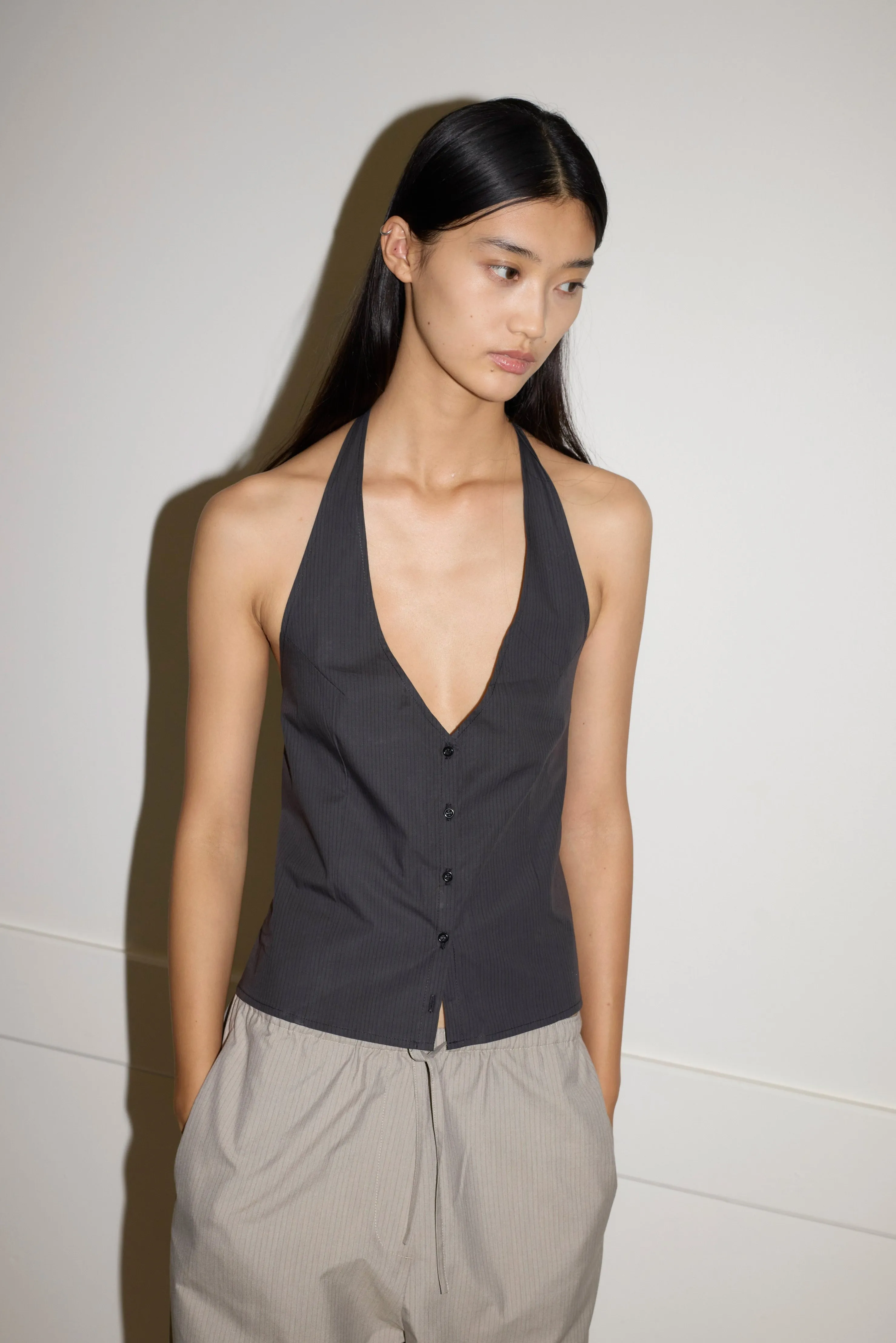 Waist Halter - Black Stripe sold by Deiji Studios