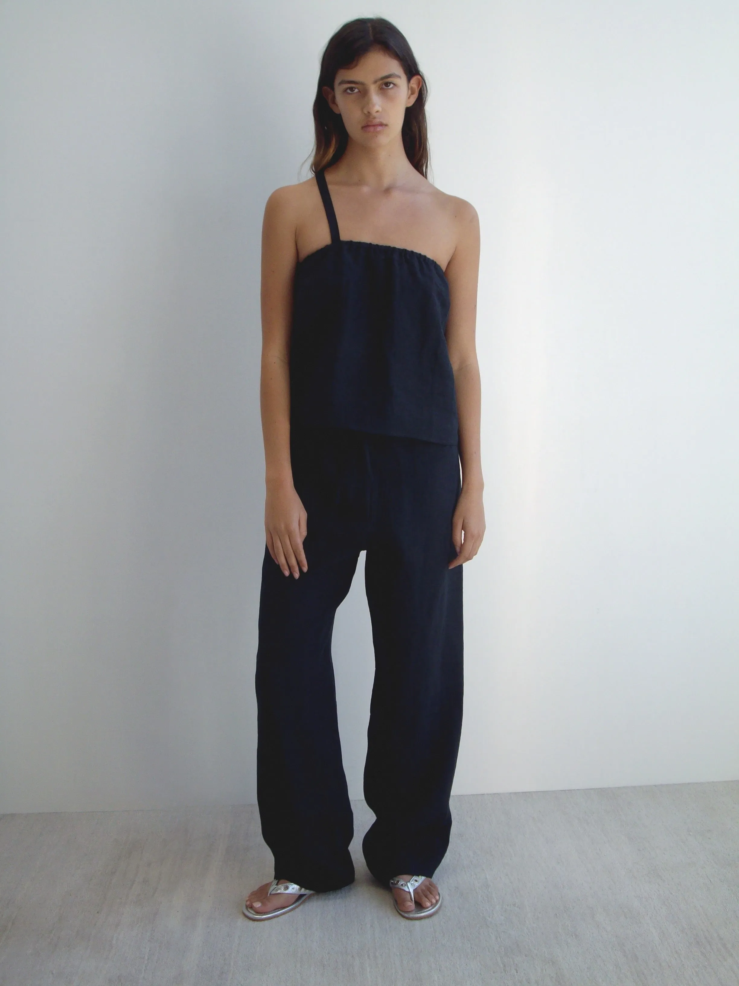 Button Strap Top - Black sold by Deiji Studios product image thumbnail 3