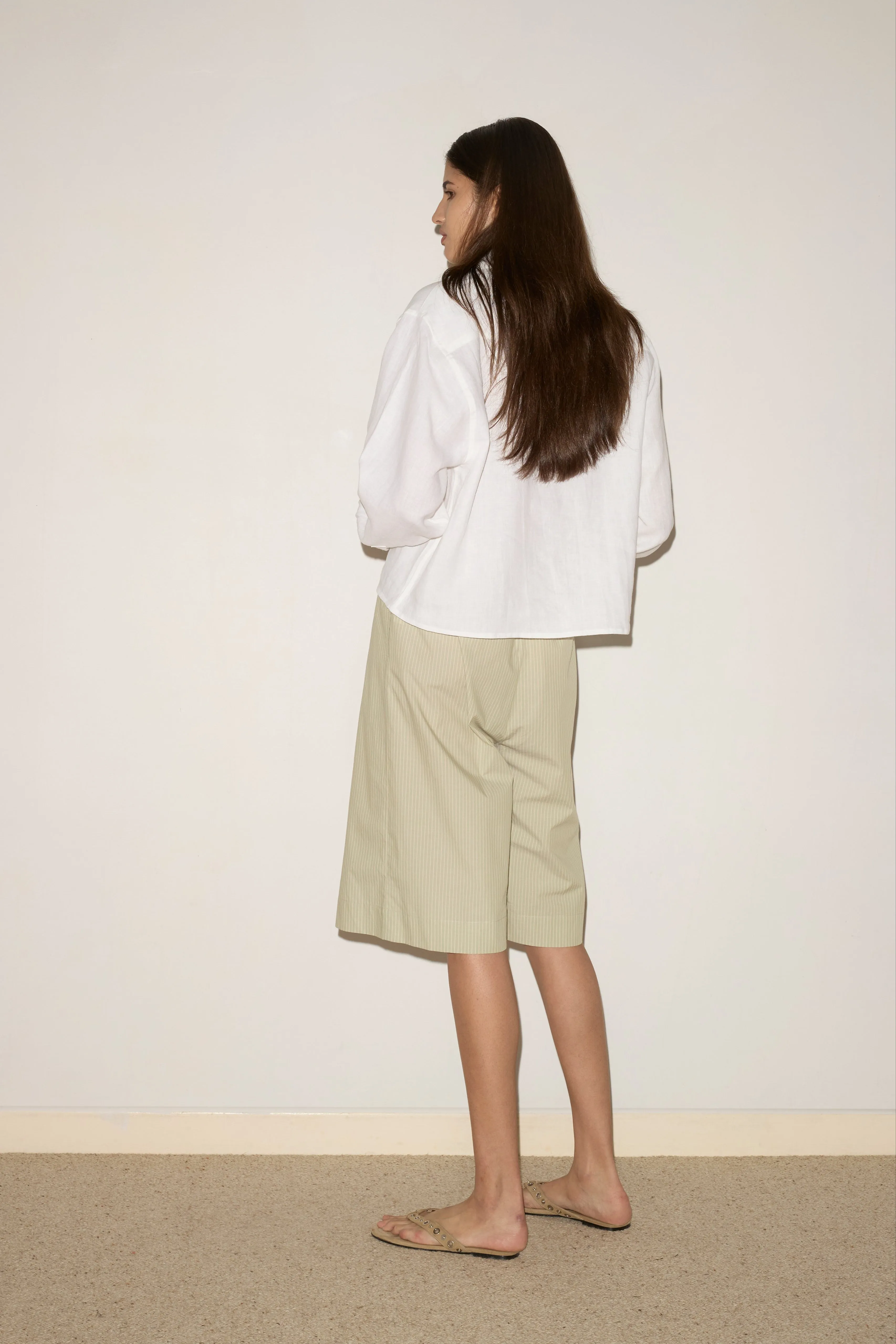 Collar Point Shirt - White sold by Deiji Studios product image thumbnail 3