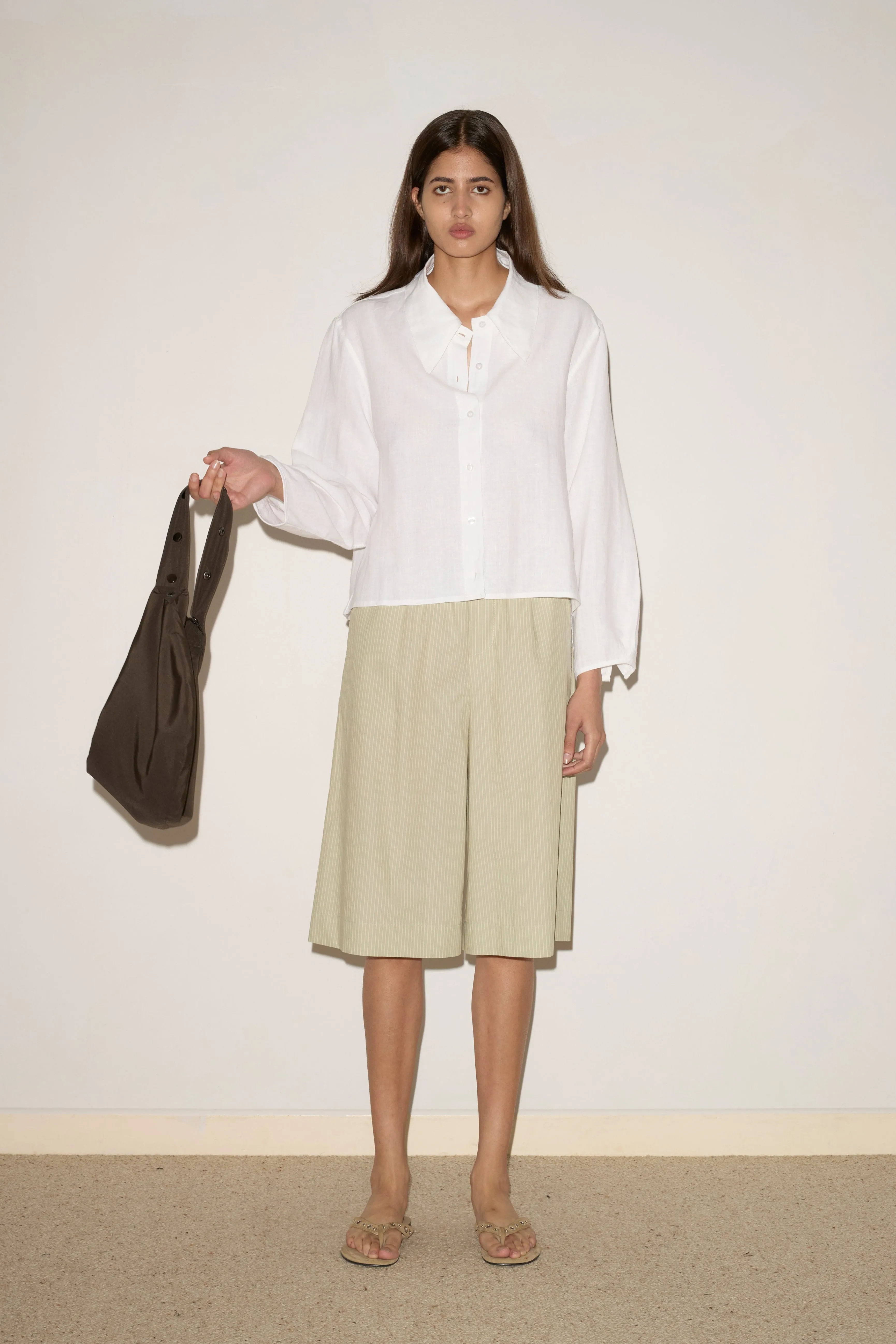 Collar Point Shirt - White sold by Deiji Studios product image thumbnail 2