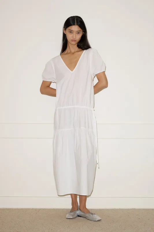 Waistcord Dress - White made by Deiji Studios