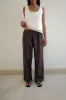 Ease Trouser - Chocolate sold by Deiji Studios