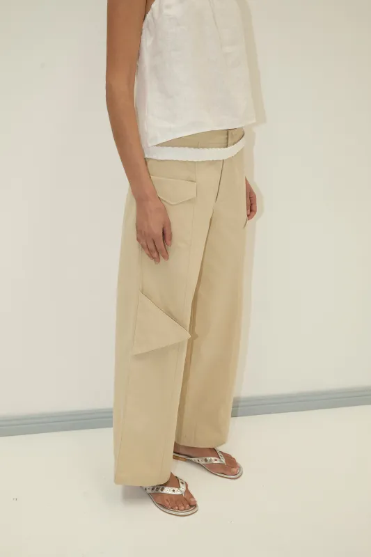 Pocket Pant - Stone made by Deiji Studios