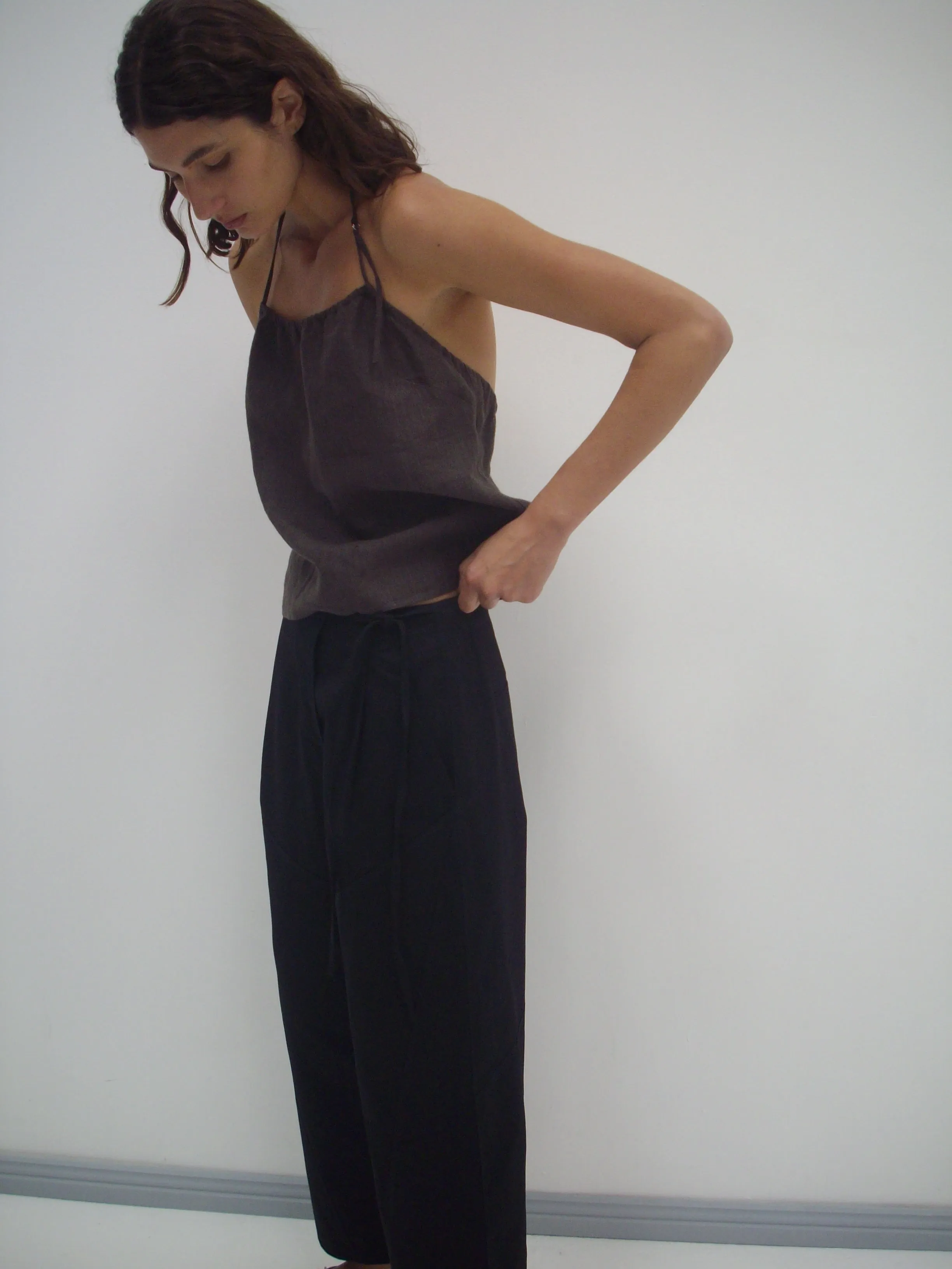 Flag Tie Pant - Black sold by Deiji Studios product image thumbnail 3