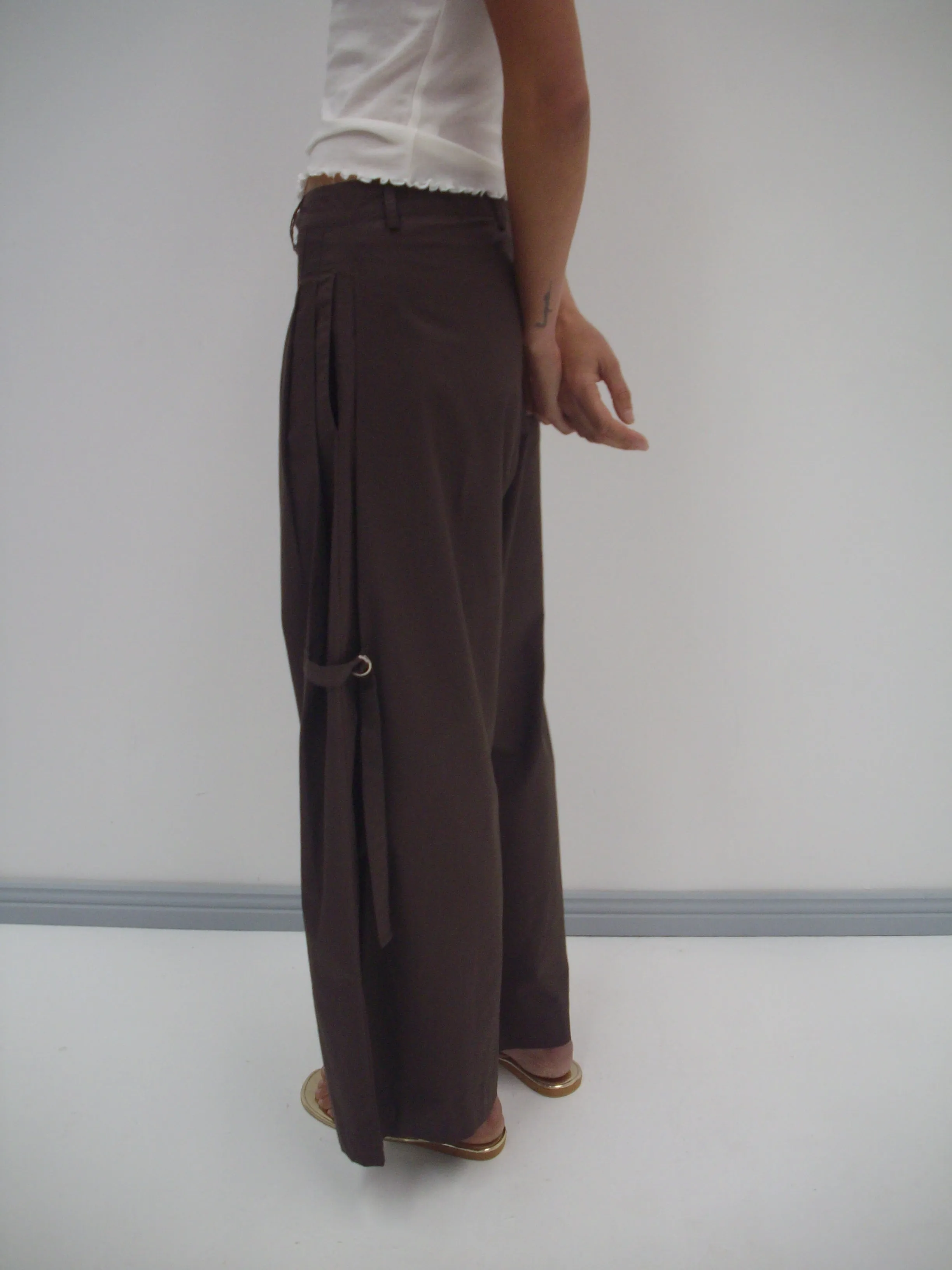 Tab Pant - Dark Brown sold by Deiji Studios product image thumbnail 5
