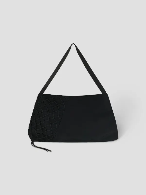 Net Contrast Bag  - Black sold by Deiji Studios