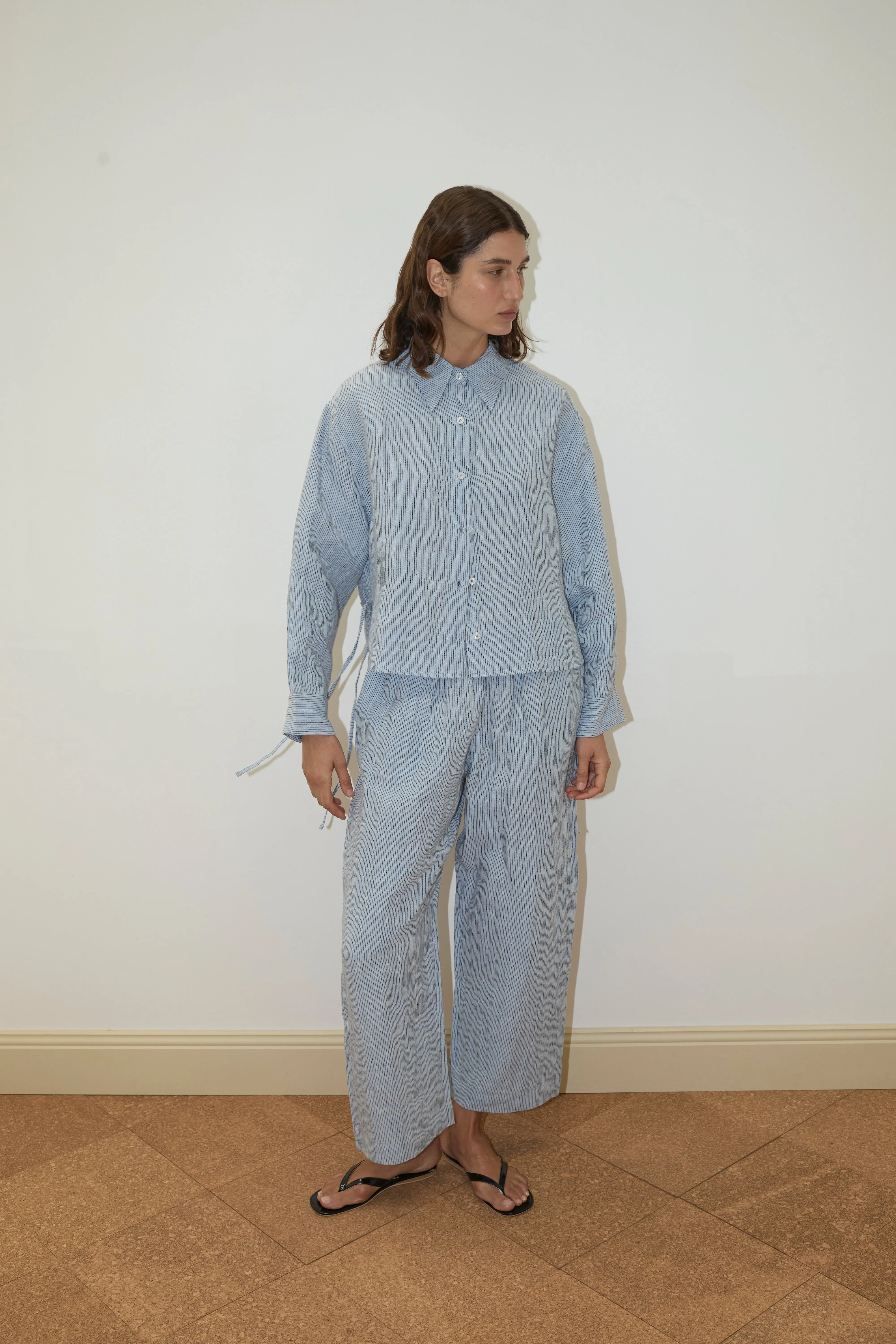 4 Tie Set - Blue Stripe sold by Deiji Studios product image thumbnail 2