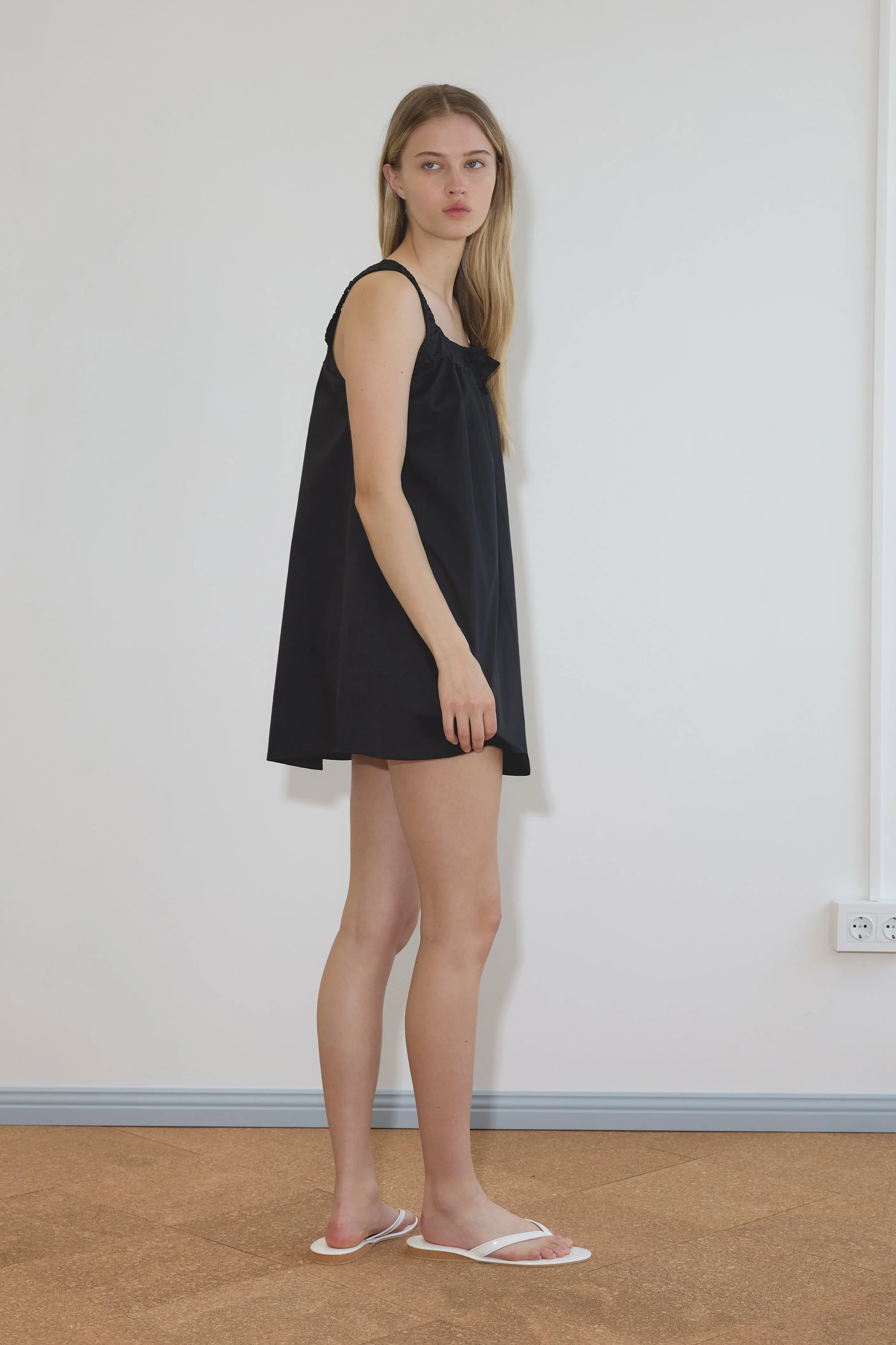 Yoke Mini Dress - Black sold by Deiji Studios product image thumbnail 2