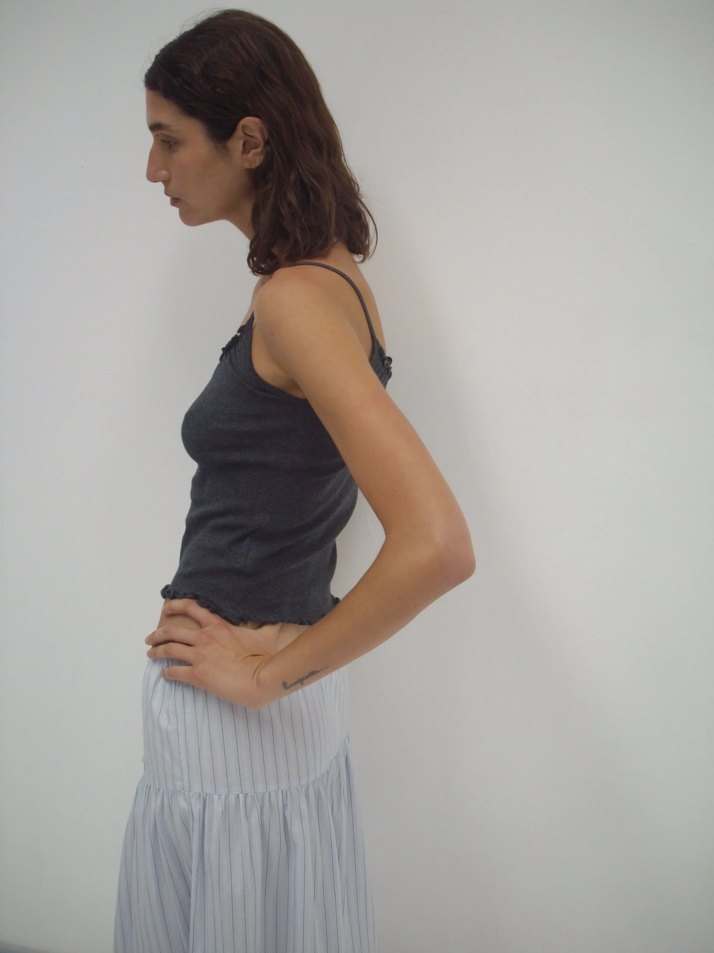 Button Skirt - Mineral Stripe sold by Deiji Studios product image thumbnail 5