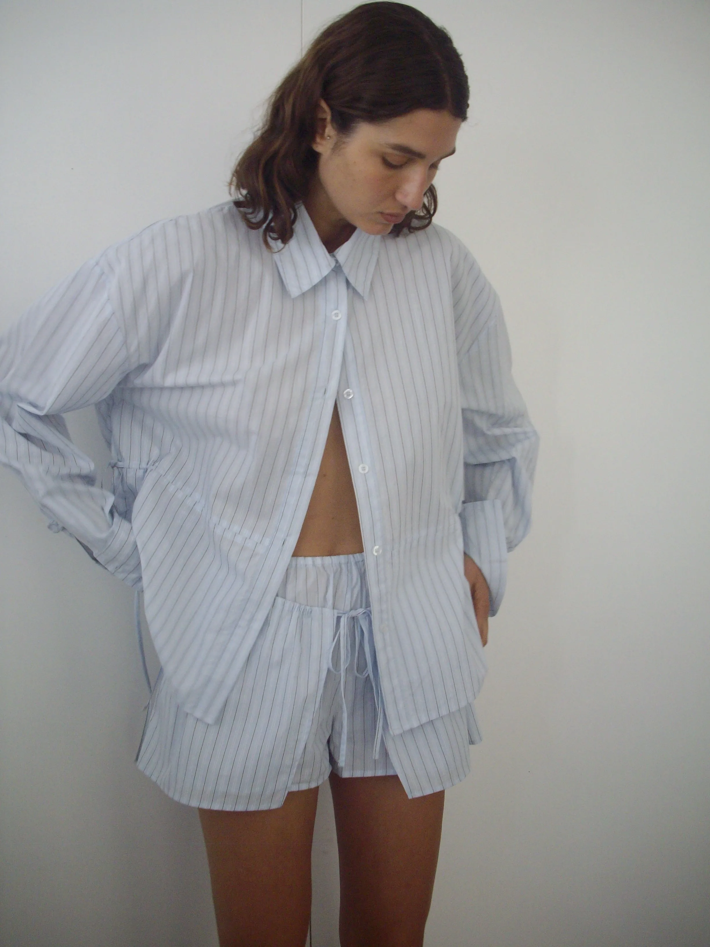Room Shirt - Mineral Stripe sold by Deiji Studios