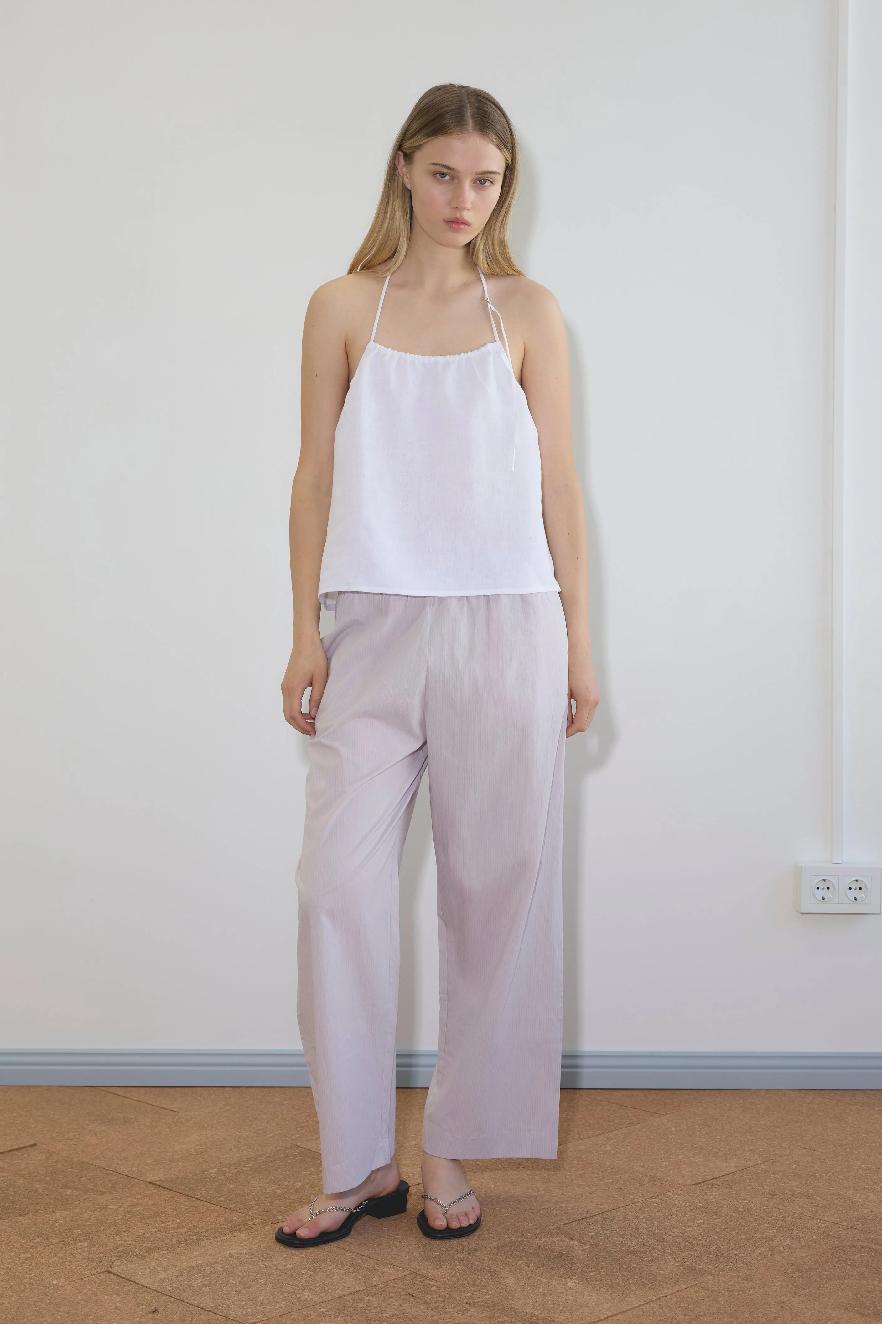 Ease Trouser - Lilac Stripe sold by Deiji Studios product image thumbnail 5