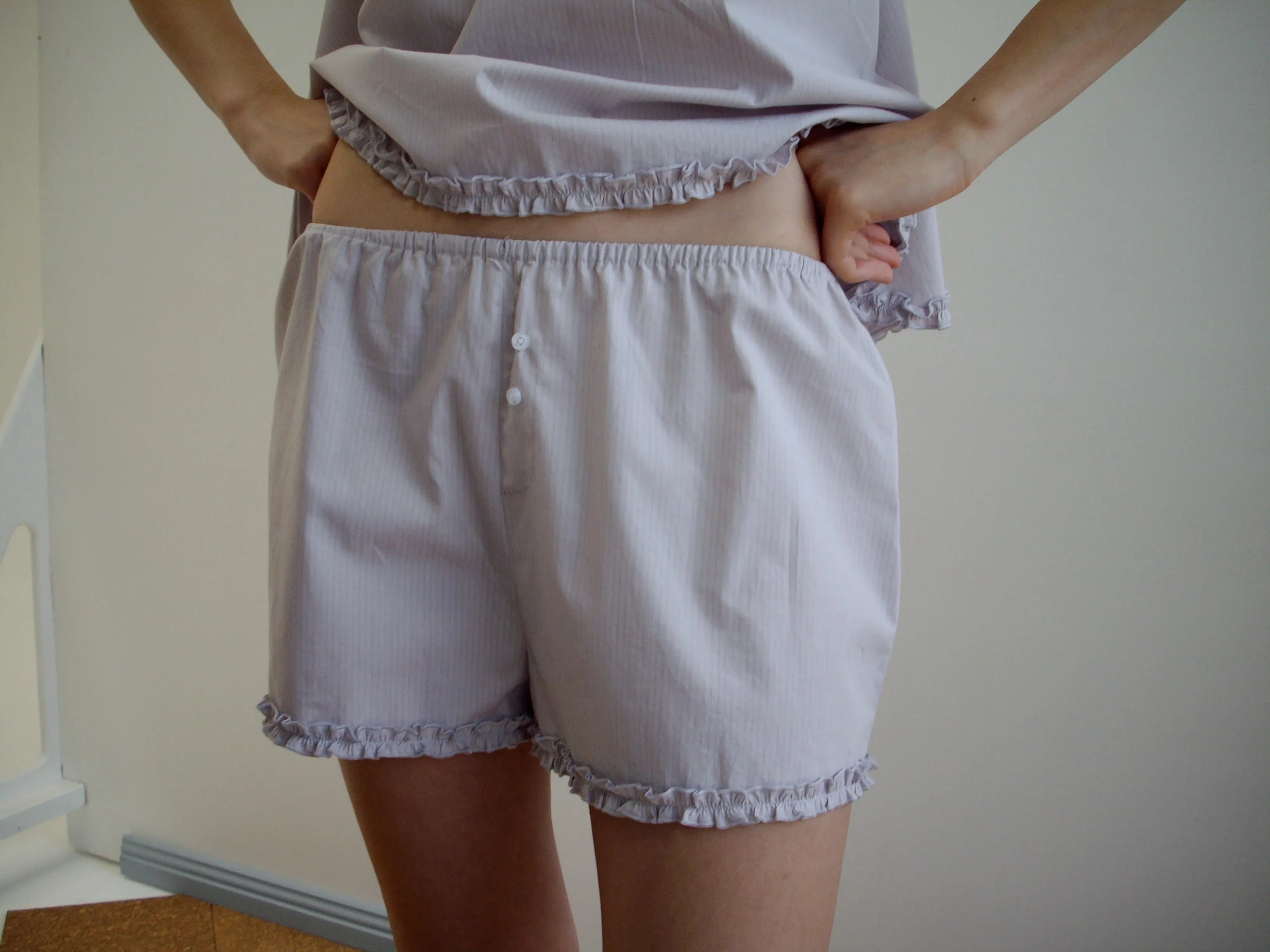 Yoke Set - Lilac Stripe sold by Deiji Studios product image thumbnail 5