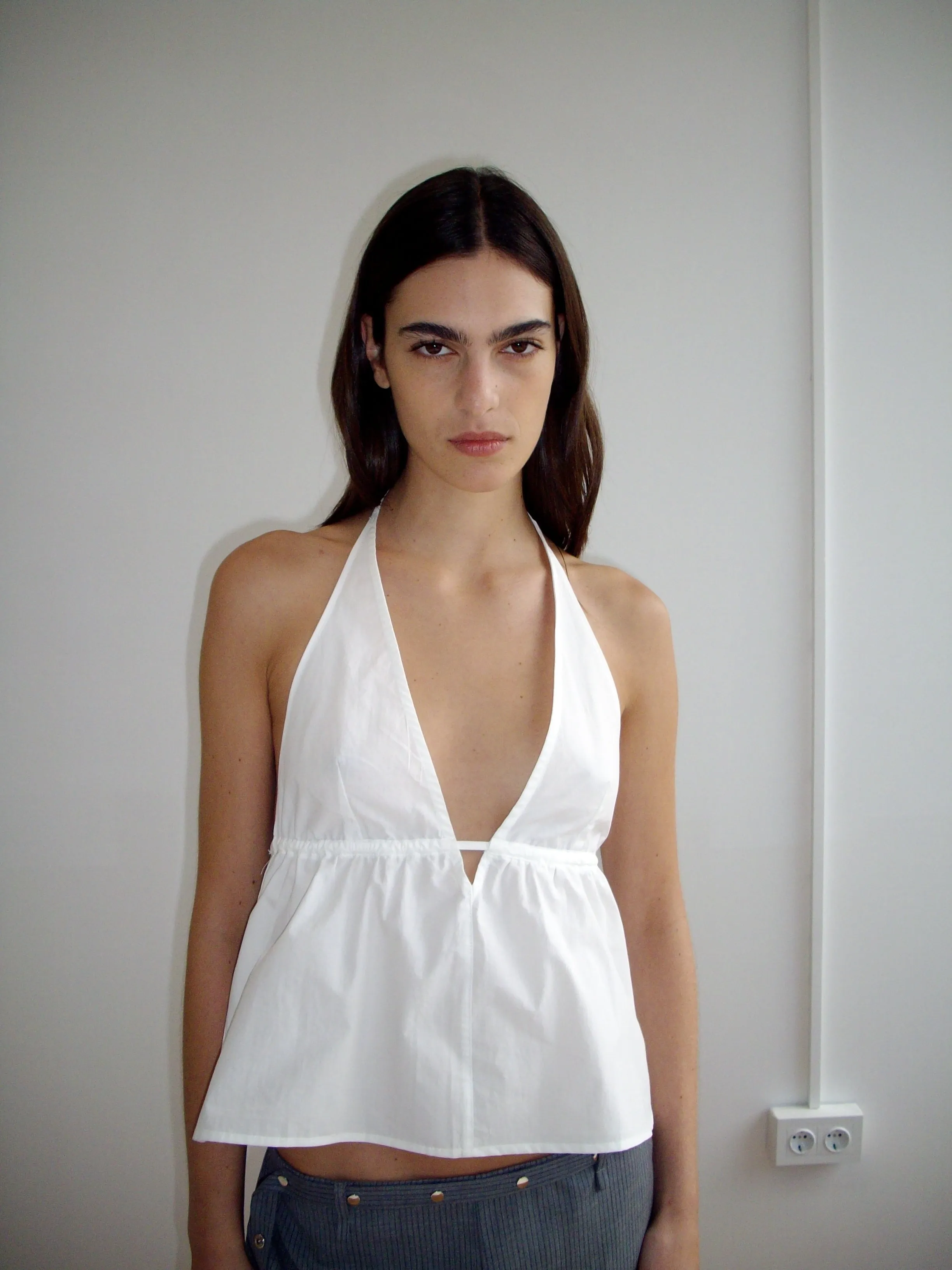 Button Halter - White sold by Deiji Studios product image thumbnail 5