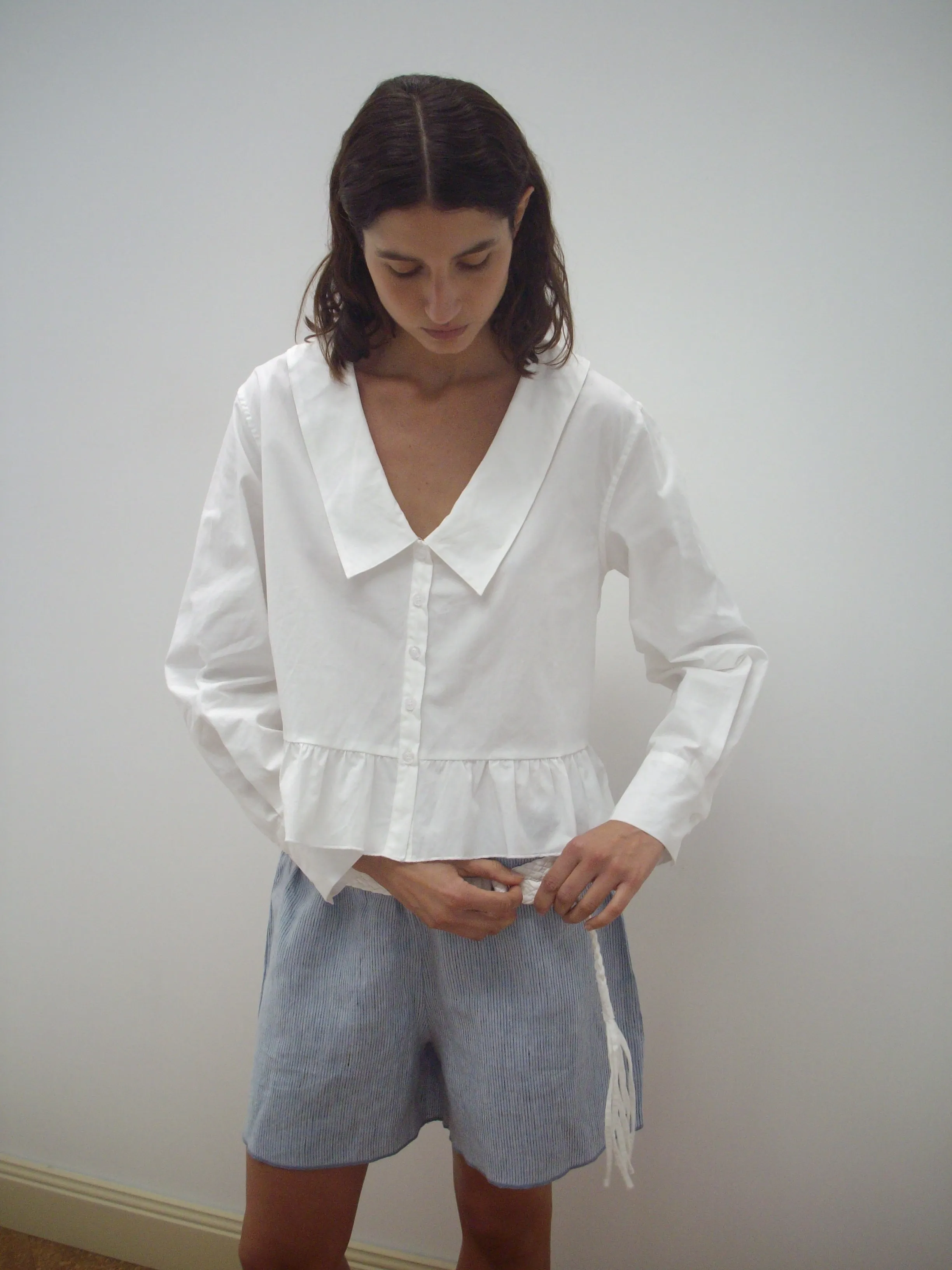 Sweep Shirt - White sold by Deiji Studios product image thumbnail 4