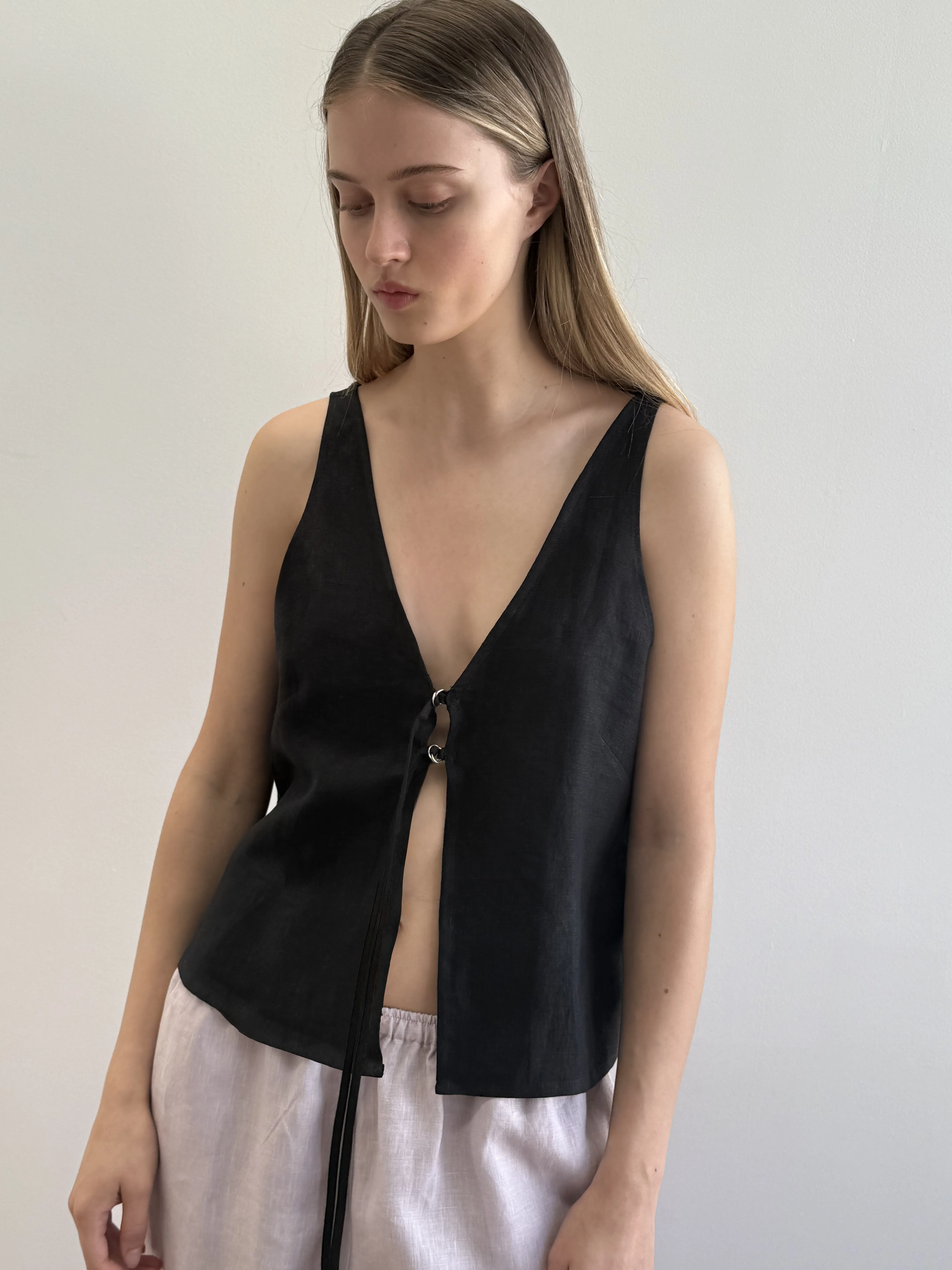 Two Part Top - Black sold by Deiji Studios
