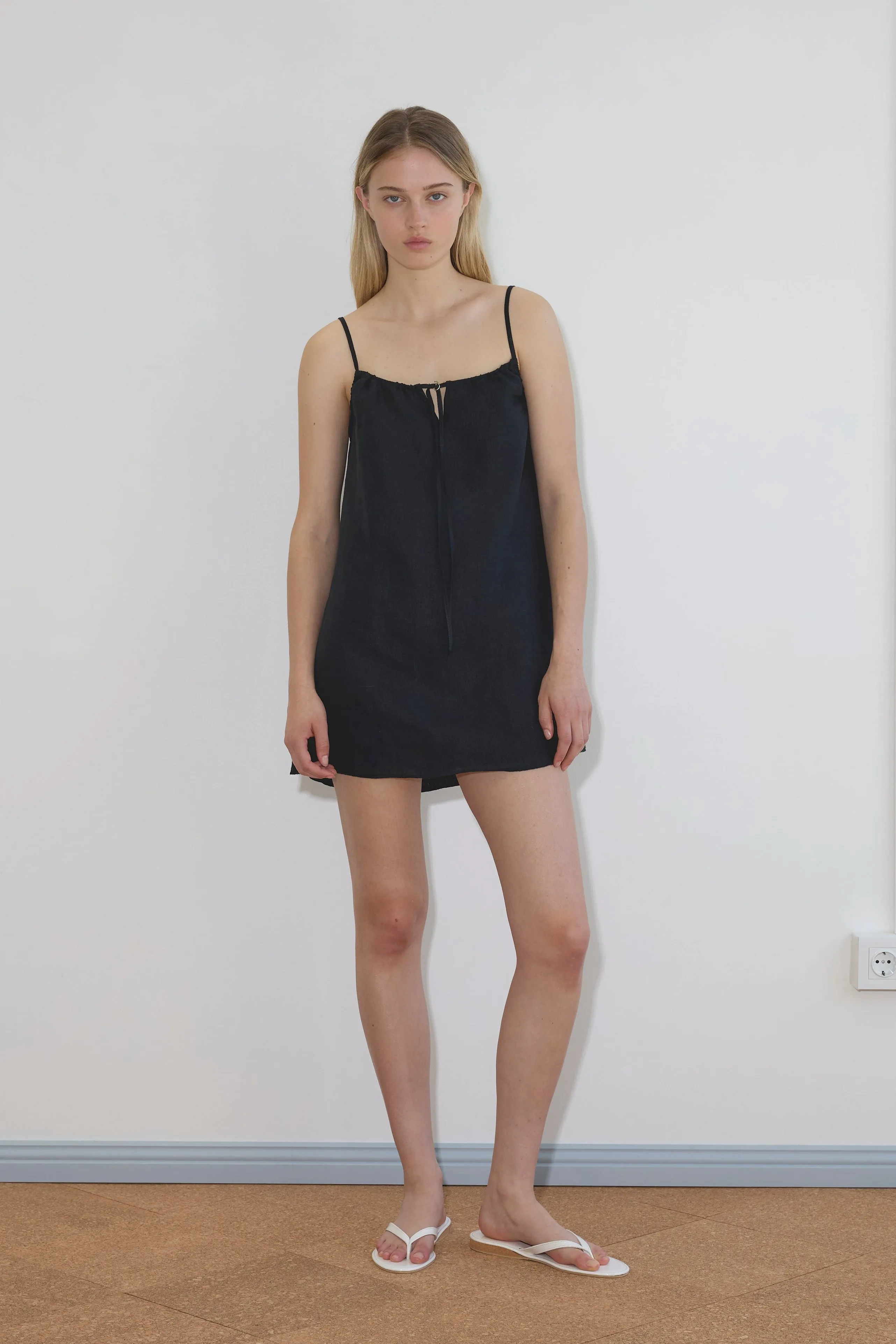 Lettuce Mini Dress - Black sold by Deiji Studios product image thumbnail 3