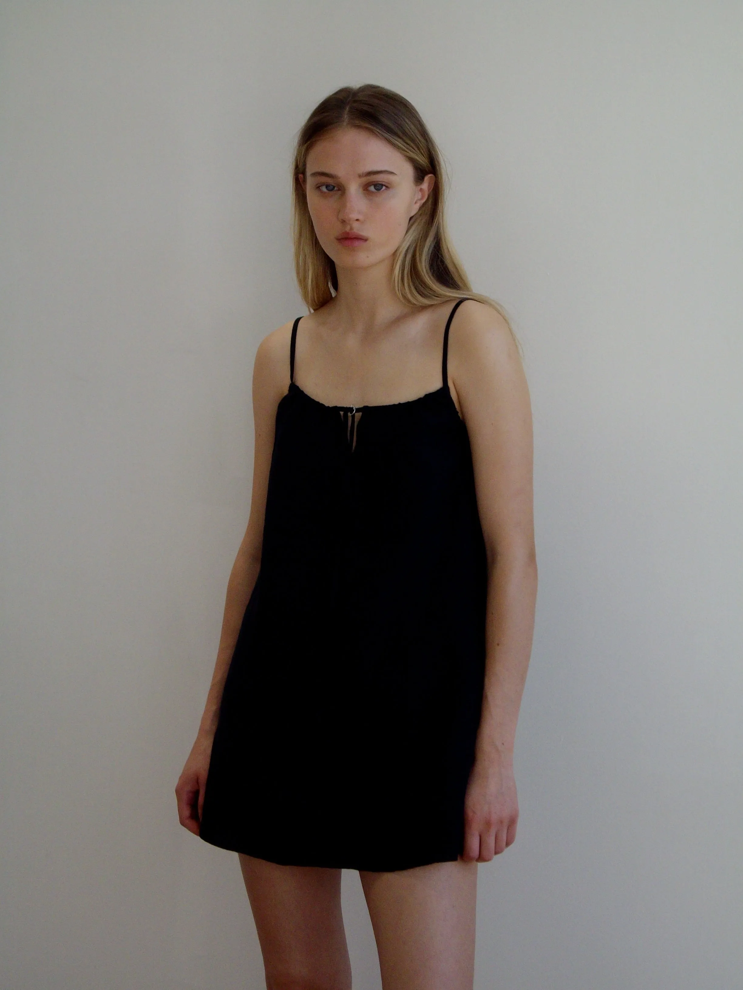 Lettuce Mini Dress - Black sold by Deiji Studios