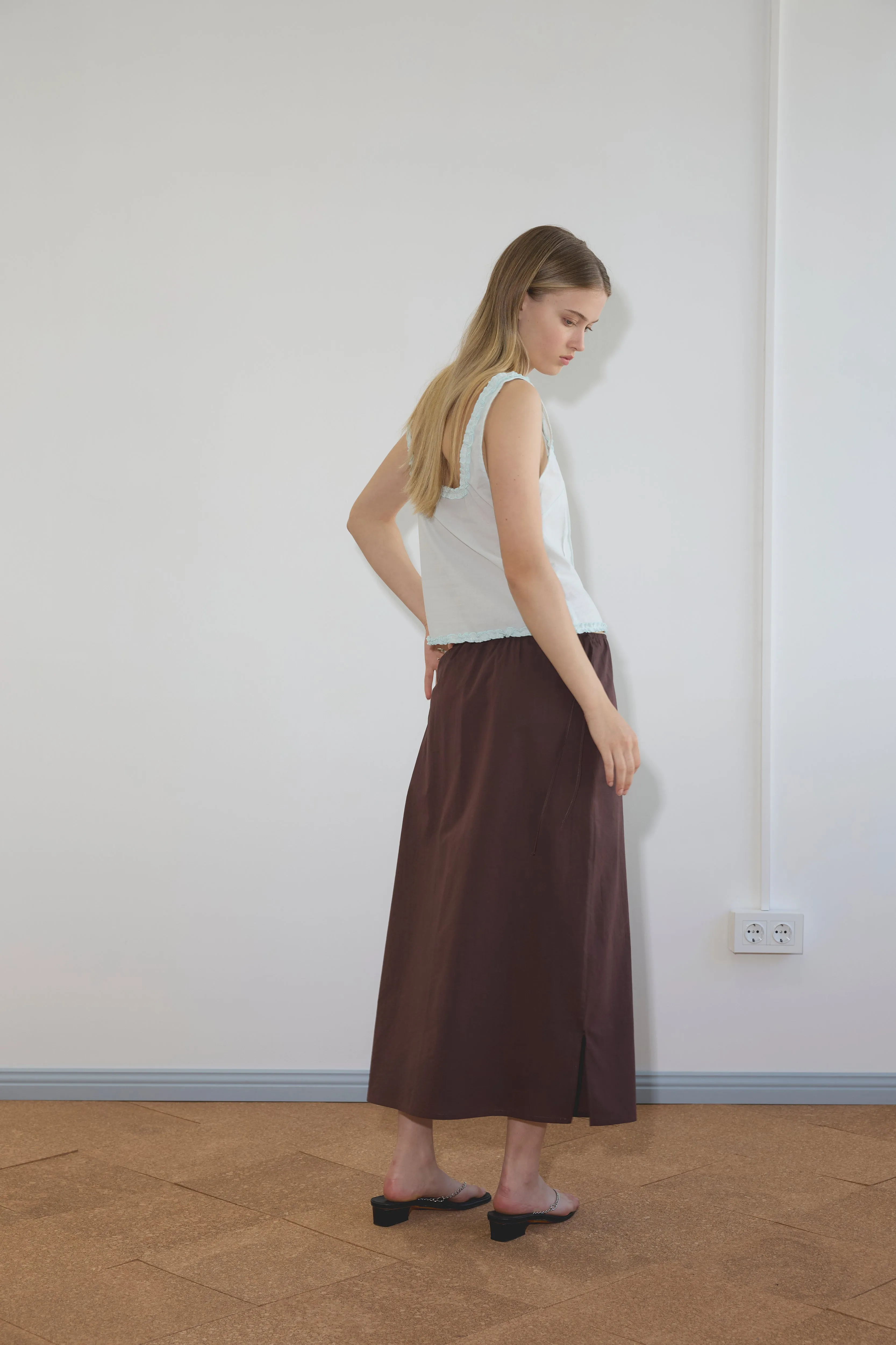 Mid Day Skirt - Umber sold by Deiji Studios product image thumbnail 5