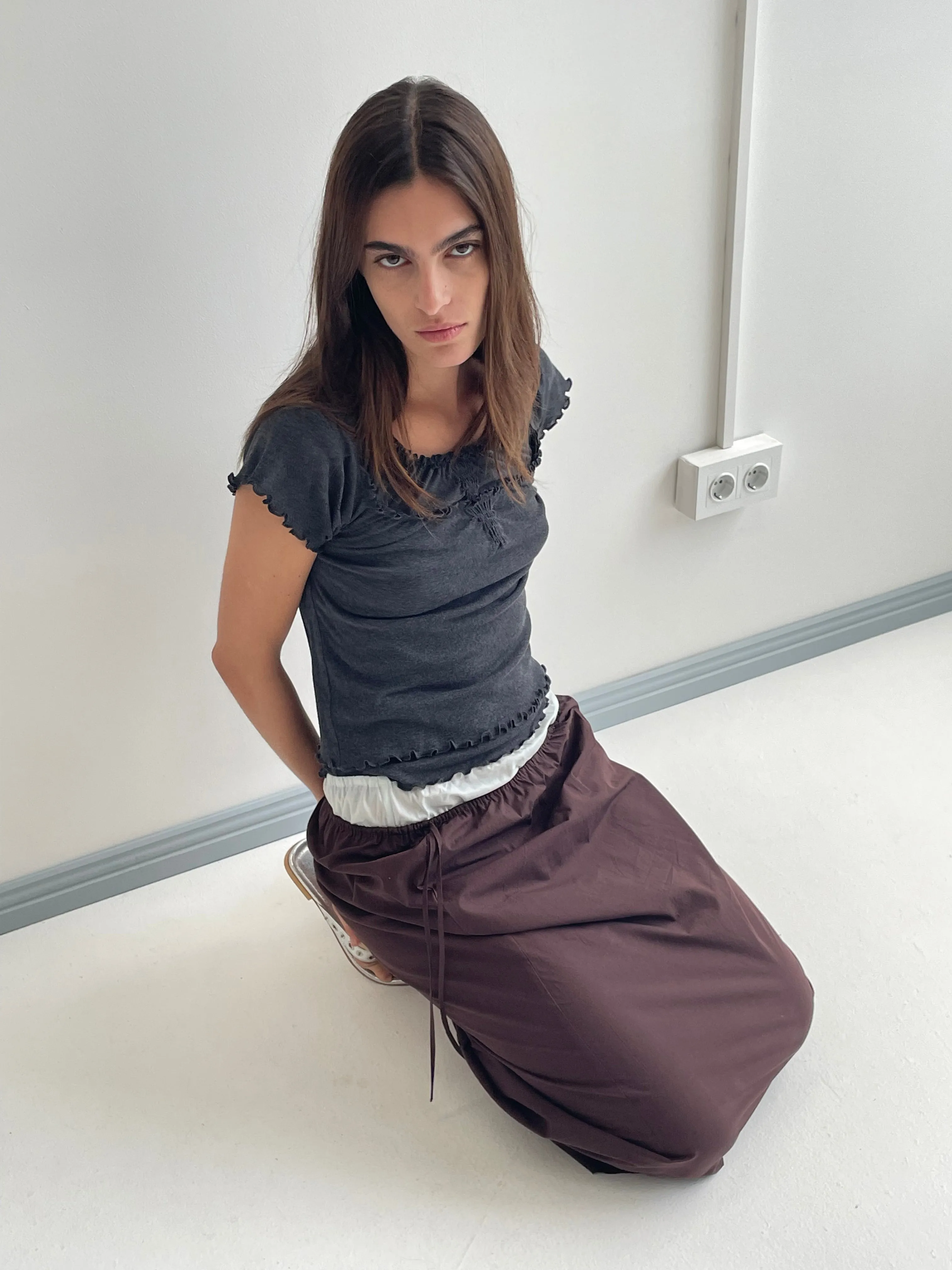 Mid Day Skirt - Umber sold by Deiji Studios product image thumbnail 3
