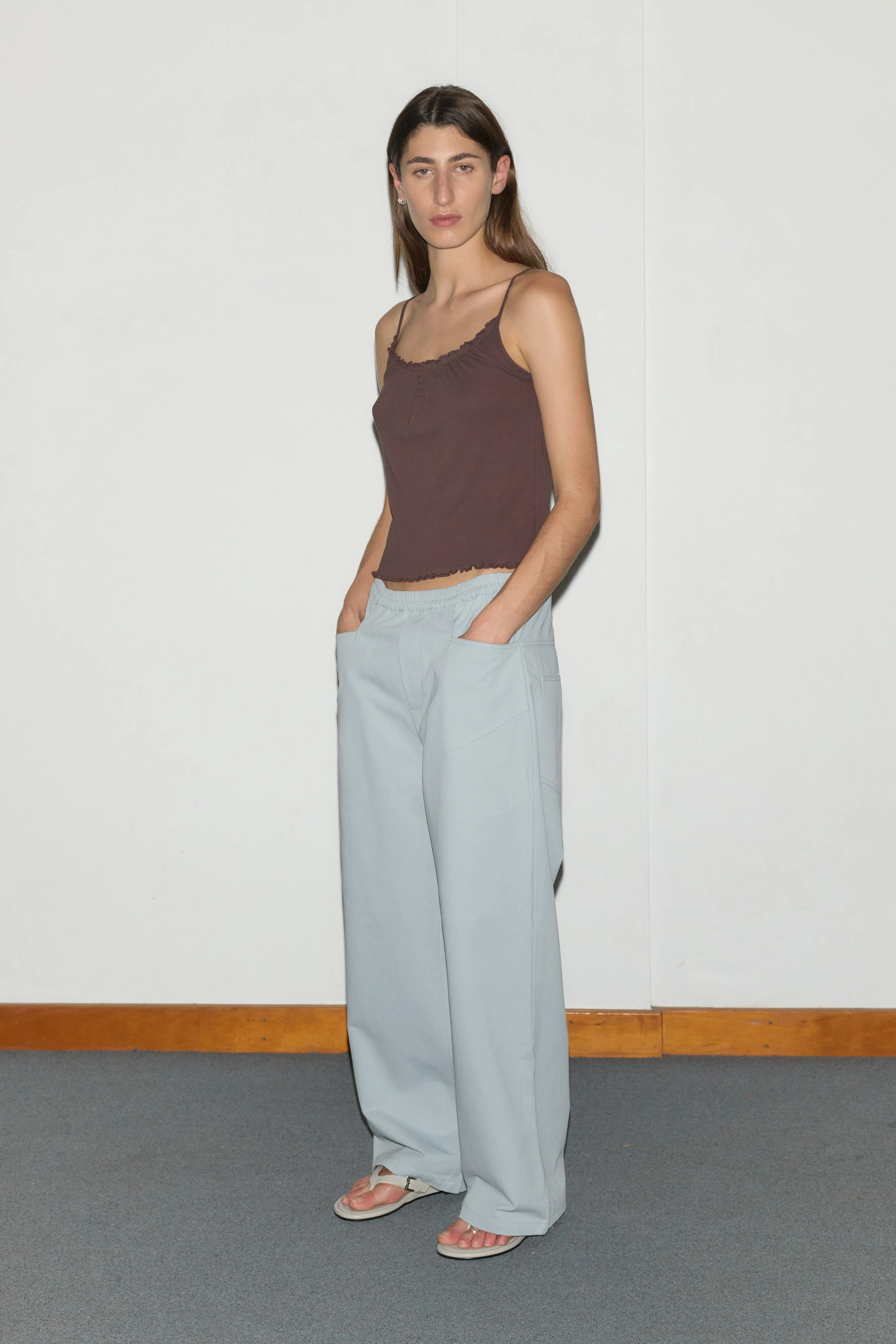 Square Pocket Pant - Blue sold by Deiji Studios