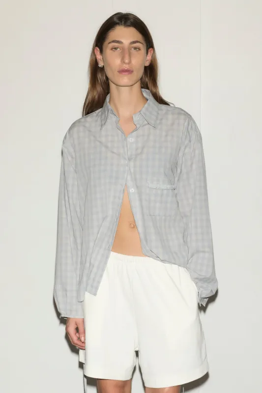 Day Shirt - Blue Check made by Deiji Studios