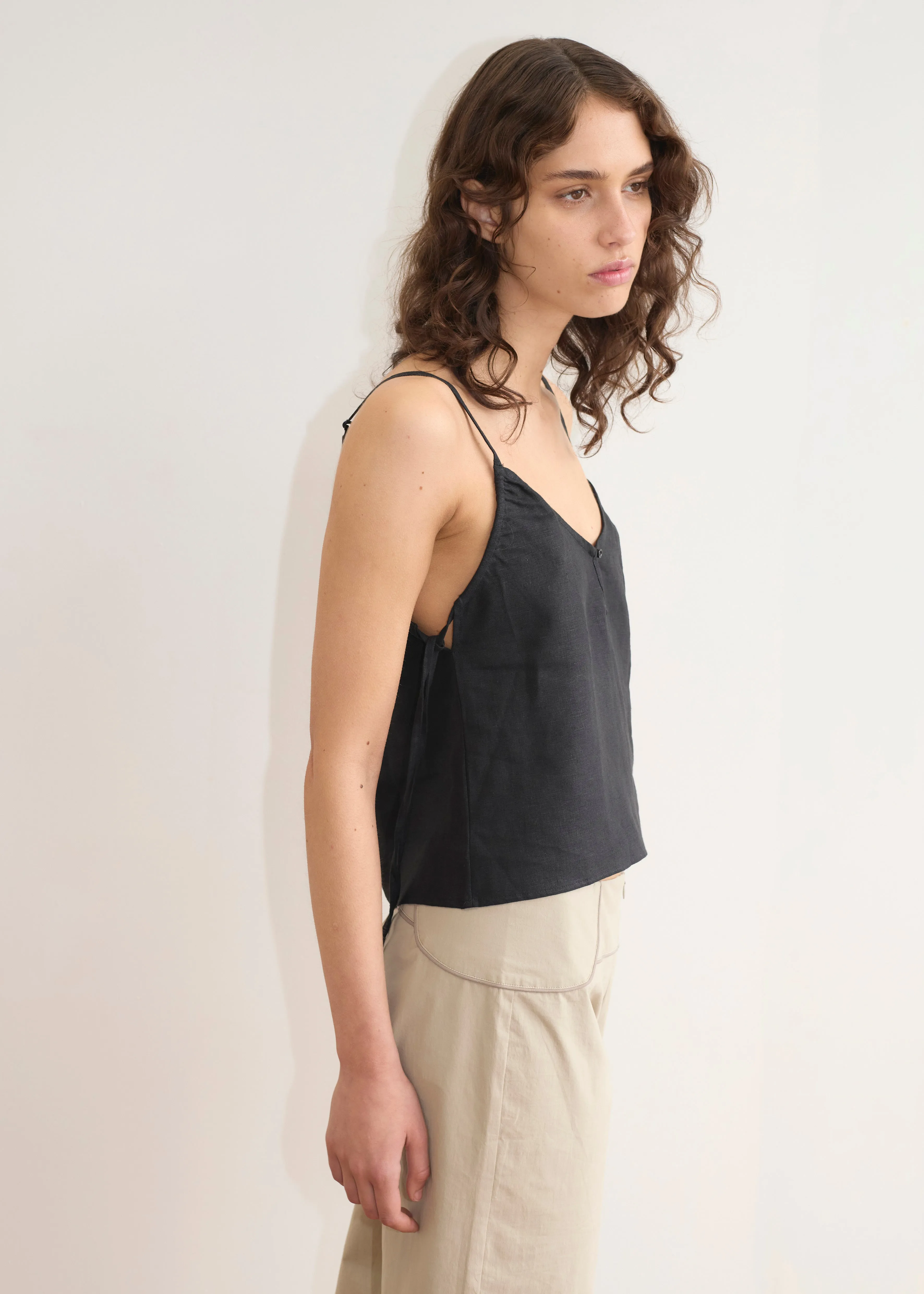 V Neck Cami - Black sold by Deiji Studios product image thumbnail 3