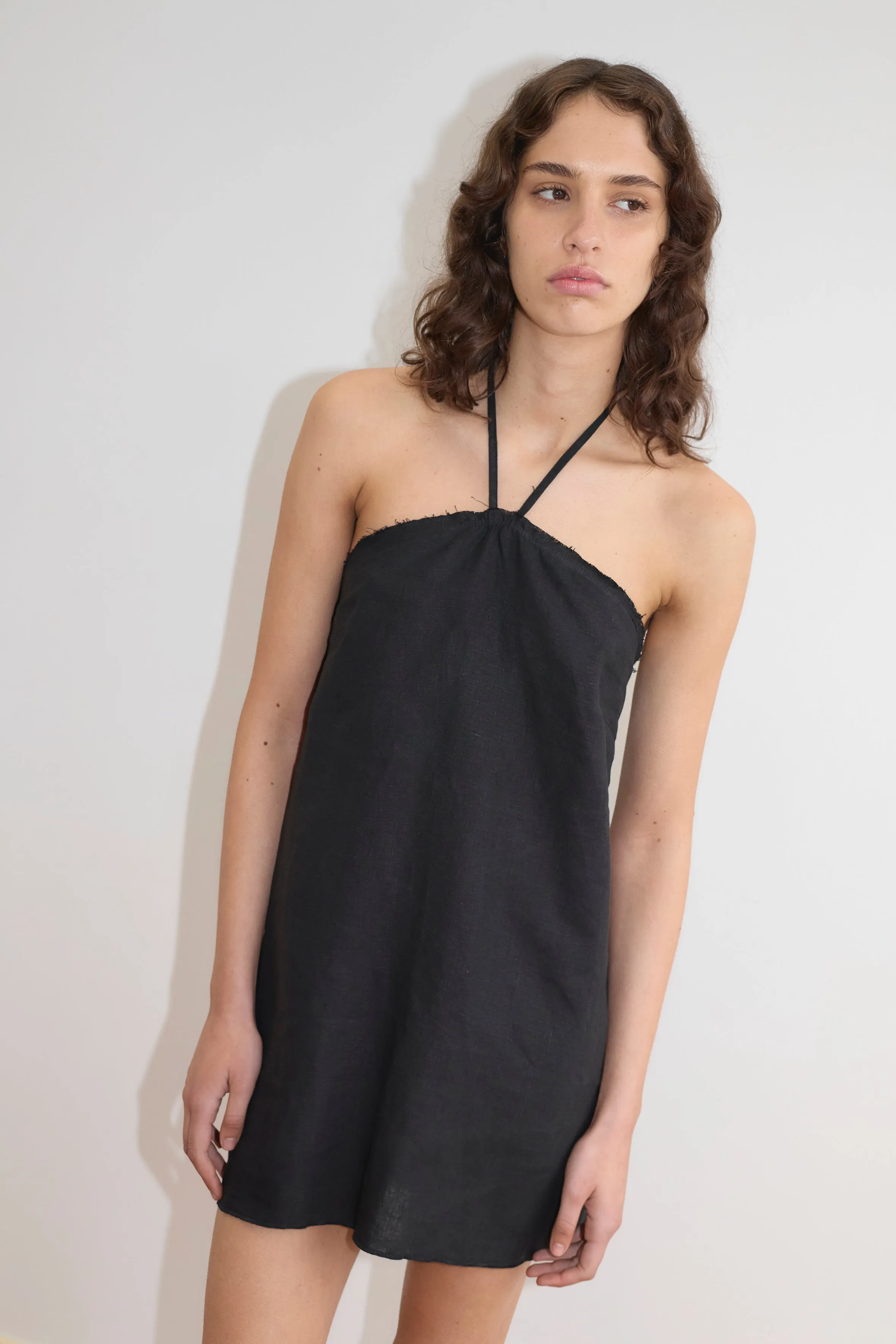Cross Over Dress - Black sold by Deiji Studios product image thumbnail 4