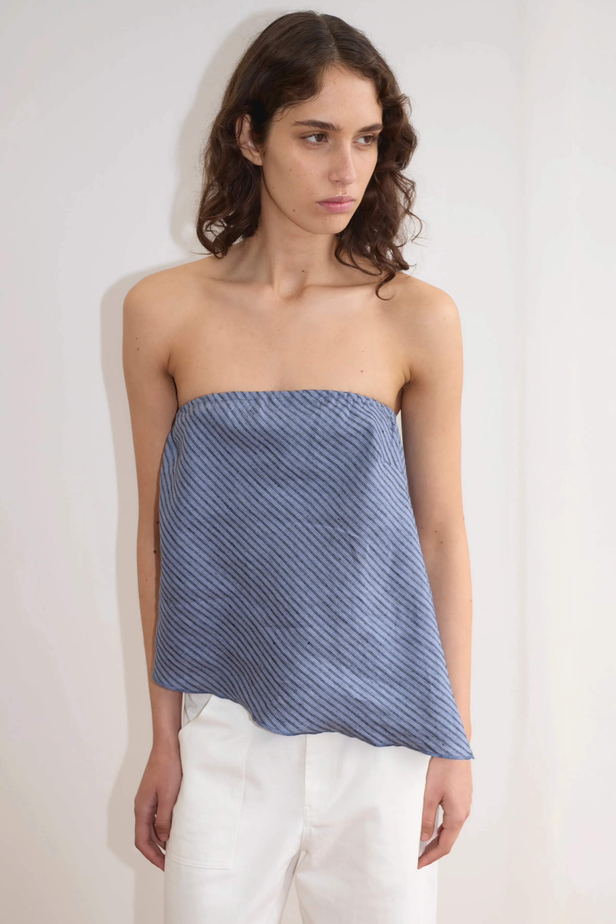 Line Top - Azure Stripe sold by Deiji Studios product image thumbnail 2