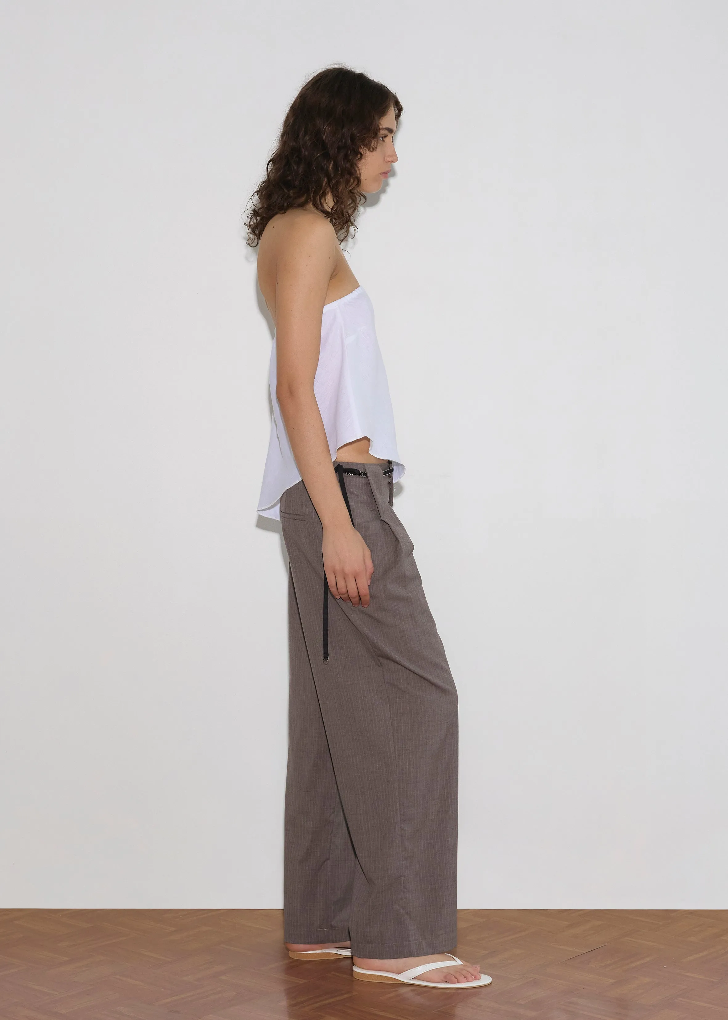 Belt Loop Pant - Grey Pink Stripe sold by Deiji Studios product image thumbnail 4