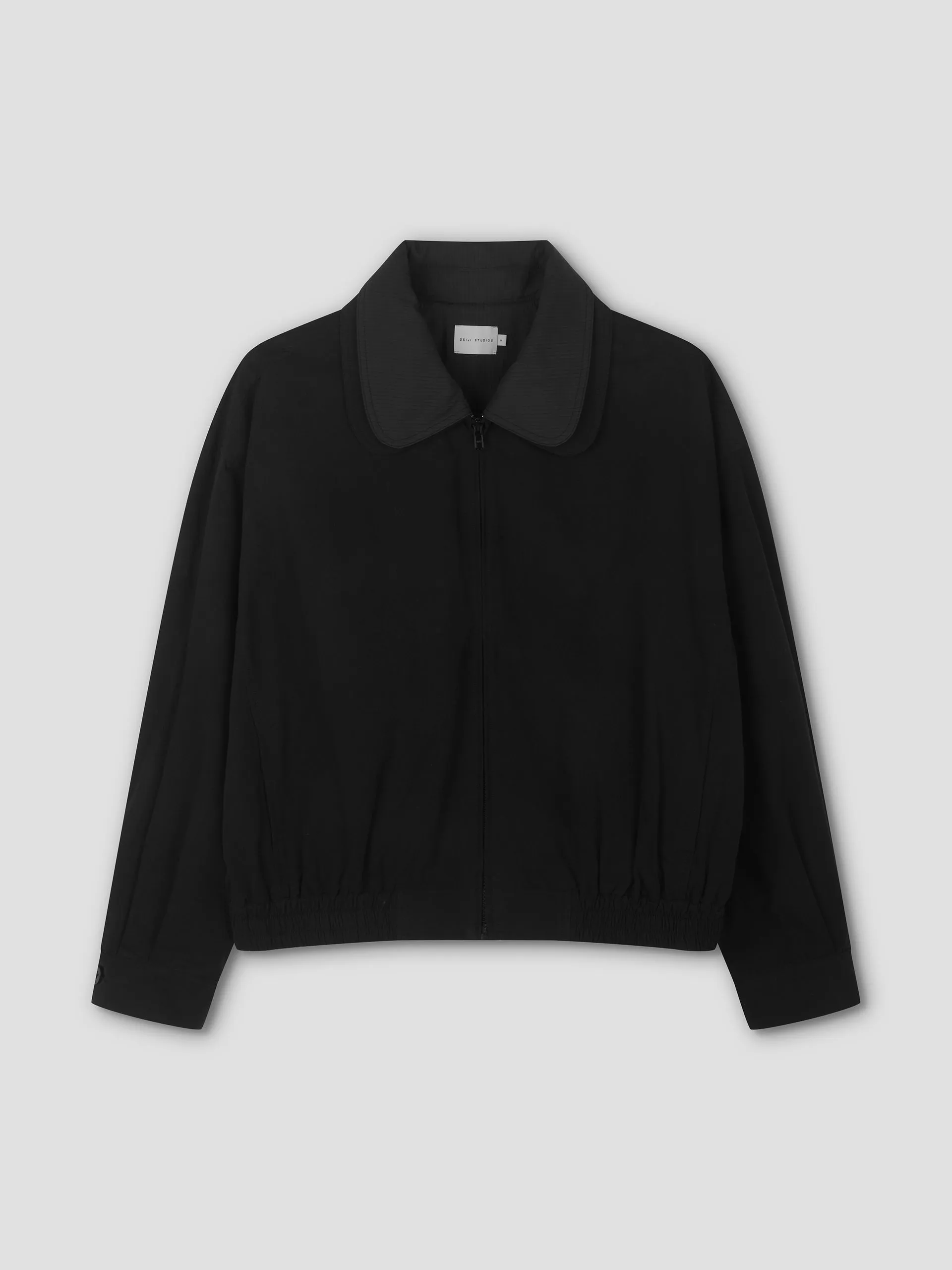 Collared Zip Jacket - Black Contrast sold by Deiji Studios product image thumbnail 2