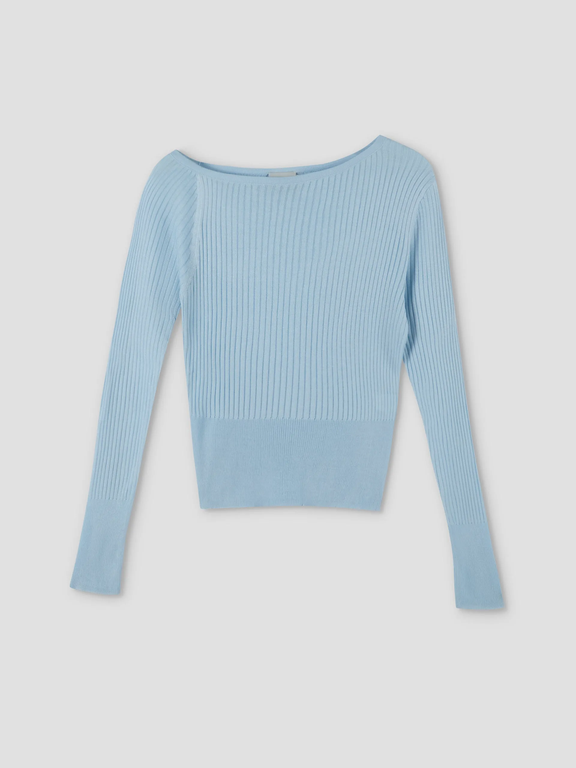 Shoulder Knit Top - Blue sold by Deiji Studios product image thumbnail 2