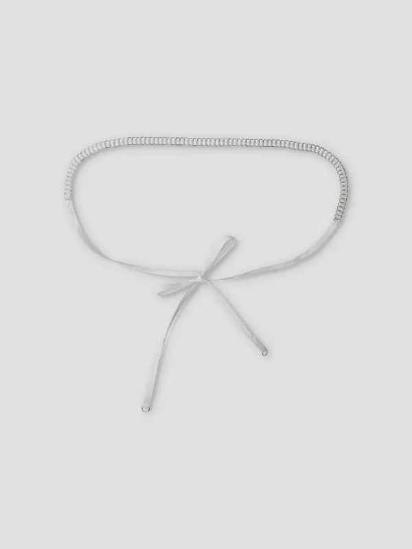 Ring Loop Belt - White made by Deiji Studios