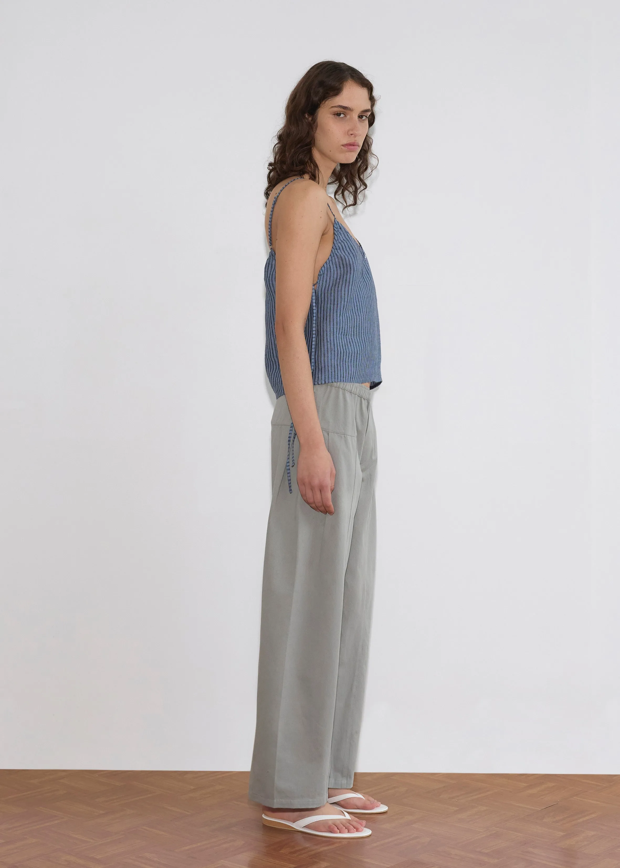 Pleat Pant - Sage Grey sold by Deiji Studios product image thumbnail 5