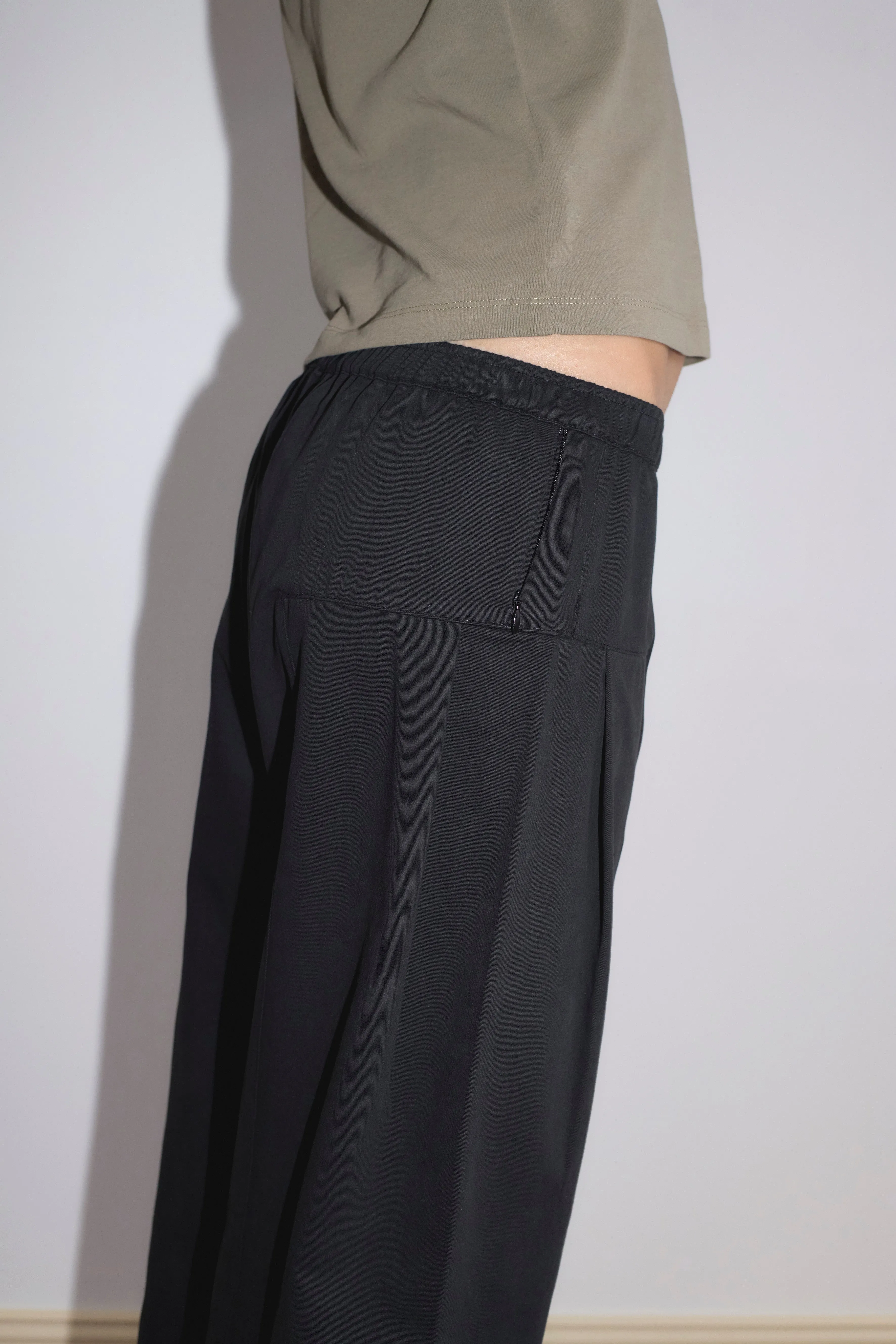Pleat Pant - Black sold by Deiji Studios product image thumbnail 4