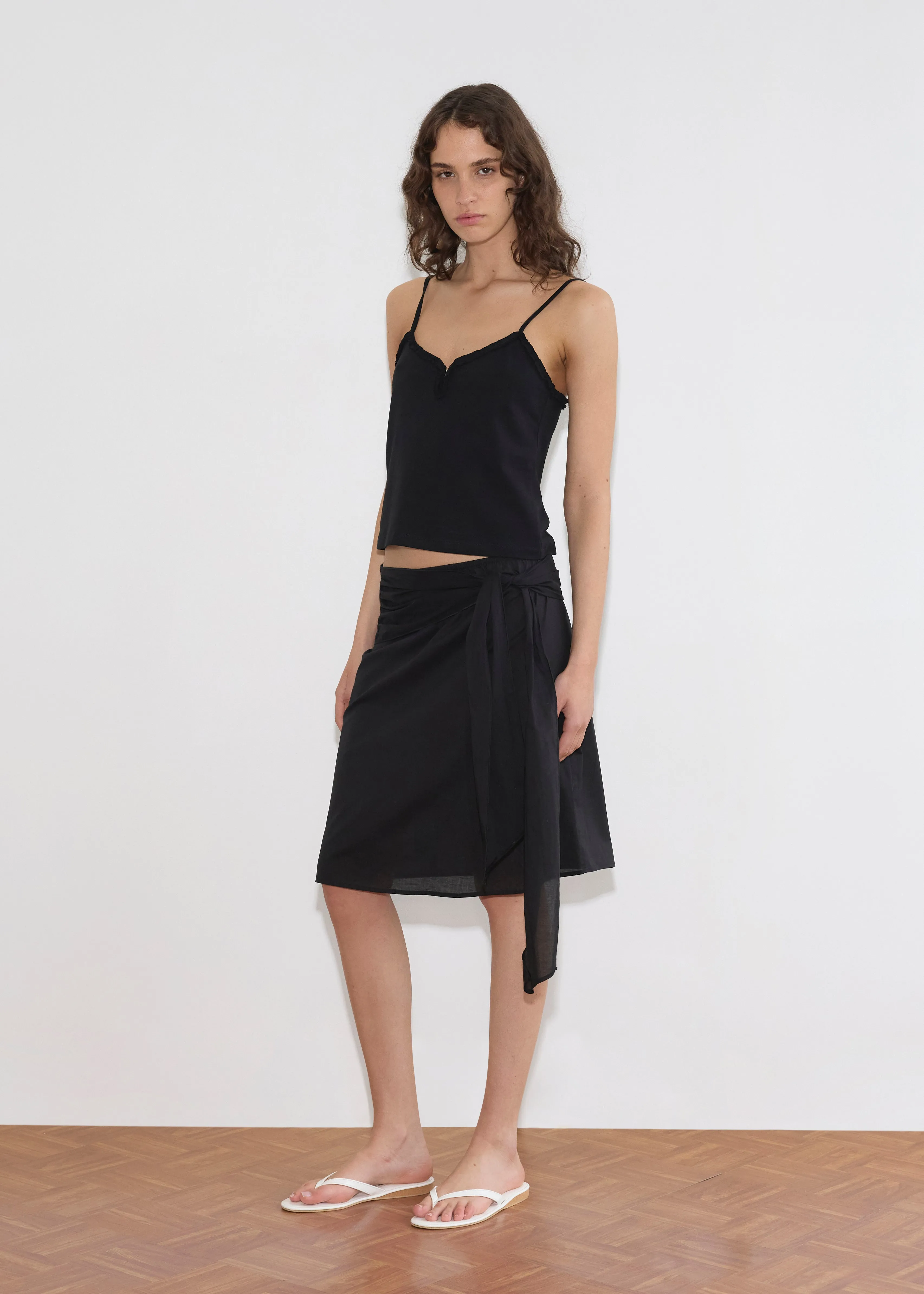 Scarf Midi - Black sold by Deiji Studios product image thumbnail 5