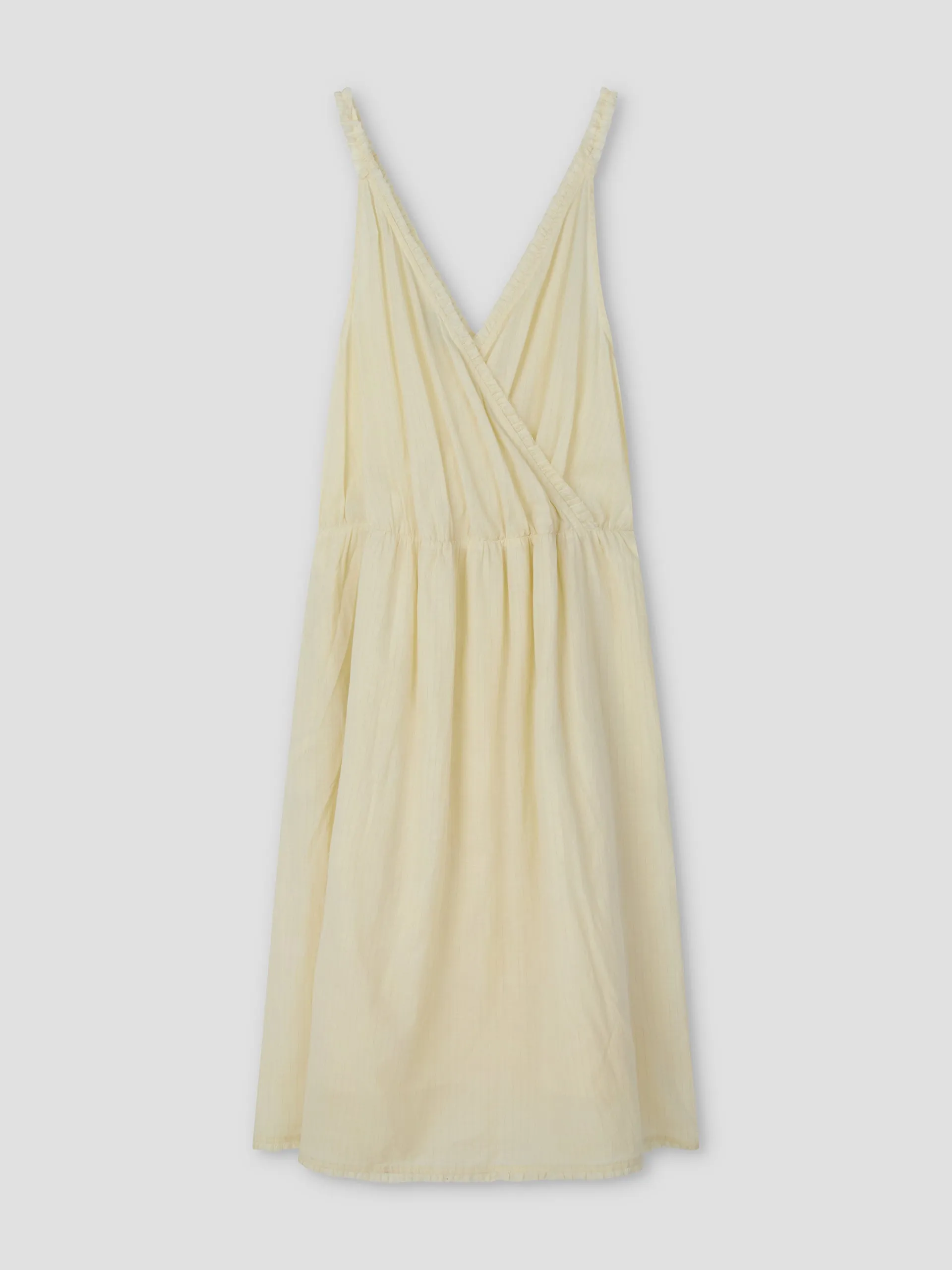 Crossed Dress - Soft Yellow Stripe sold by Deiji Studios product image thumbnail 2