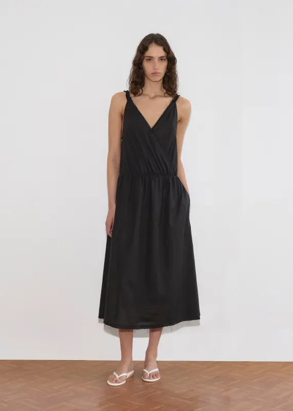 Crossed Dress - Black made by Deiji Studios