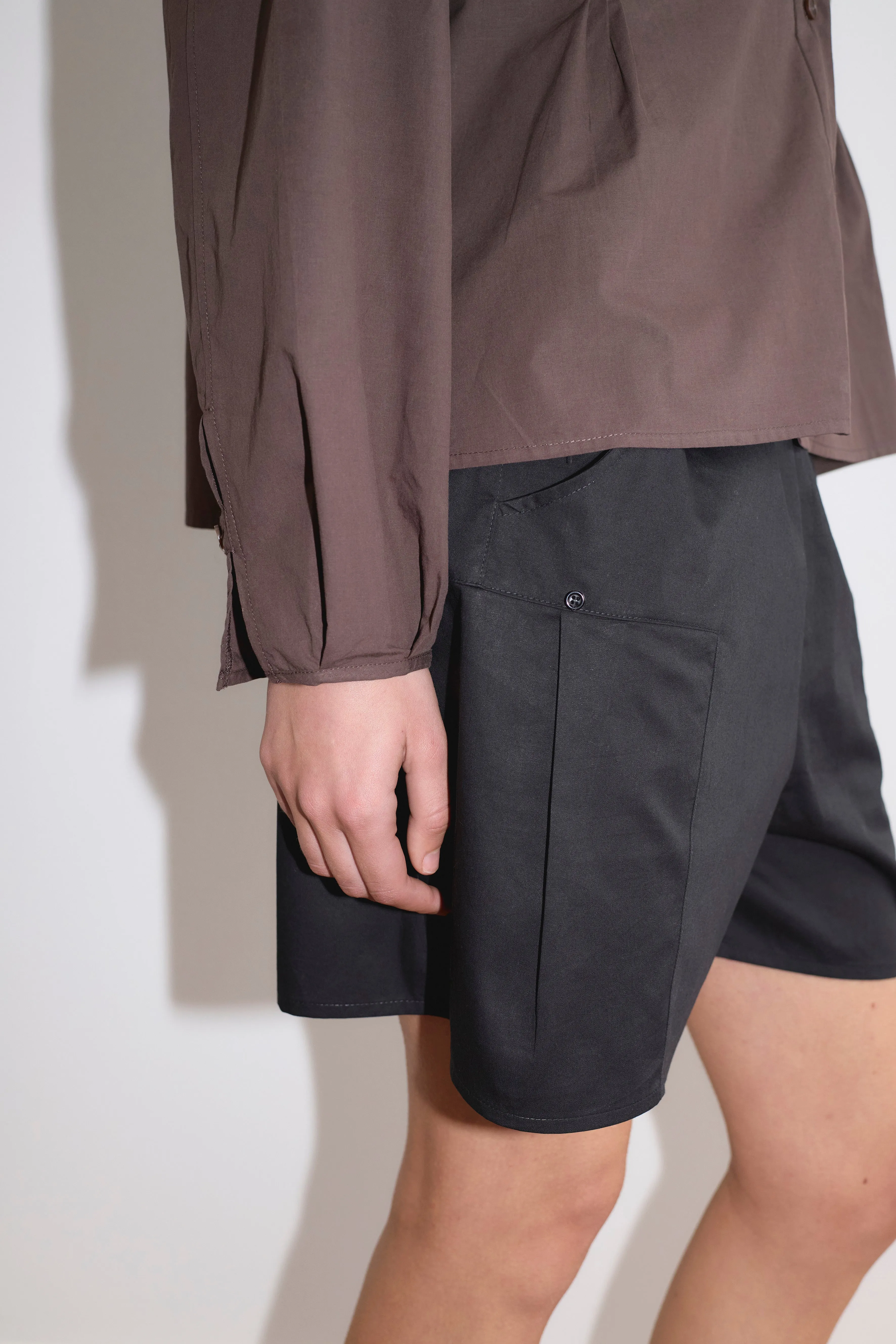 Pleat Short - Black sold by Deiji Studios product image thumbnail 2