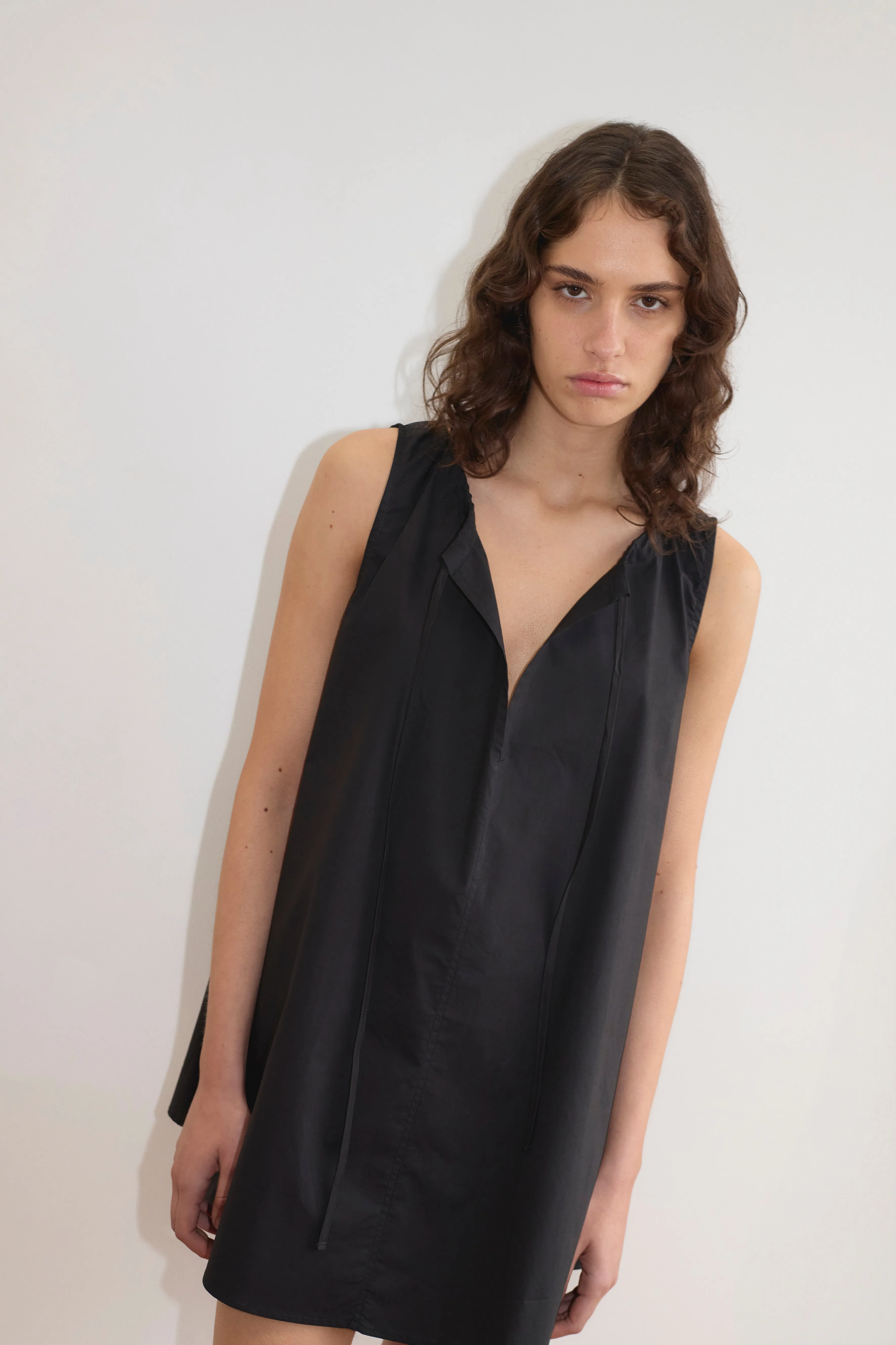 Drawcord Dress - Black sold by Deiji Studios product image thumbnail 3