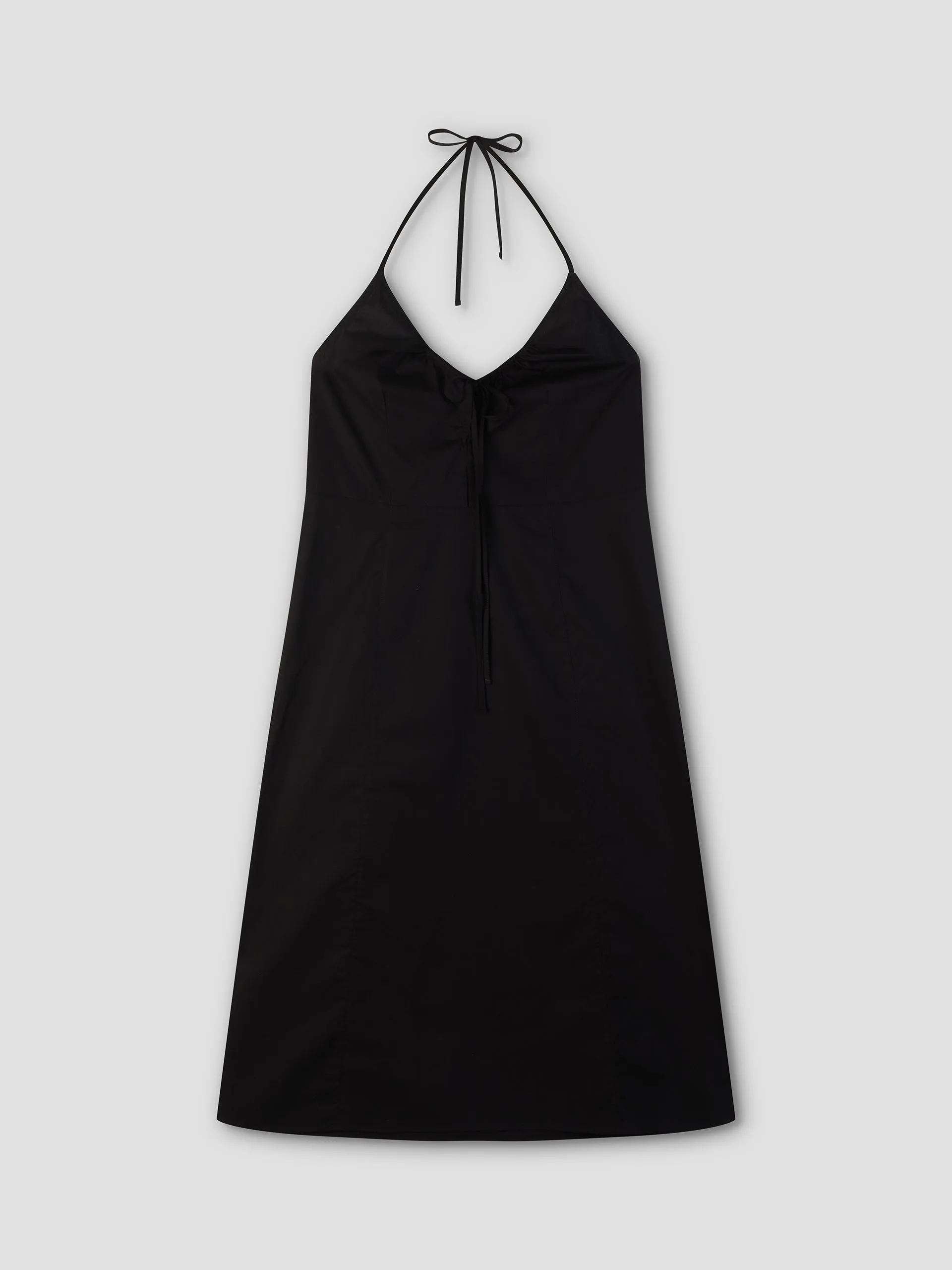 Seamed Halter Dress - Black sold by Deiji Studios product image thumbnail 4
